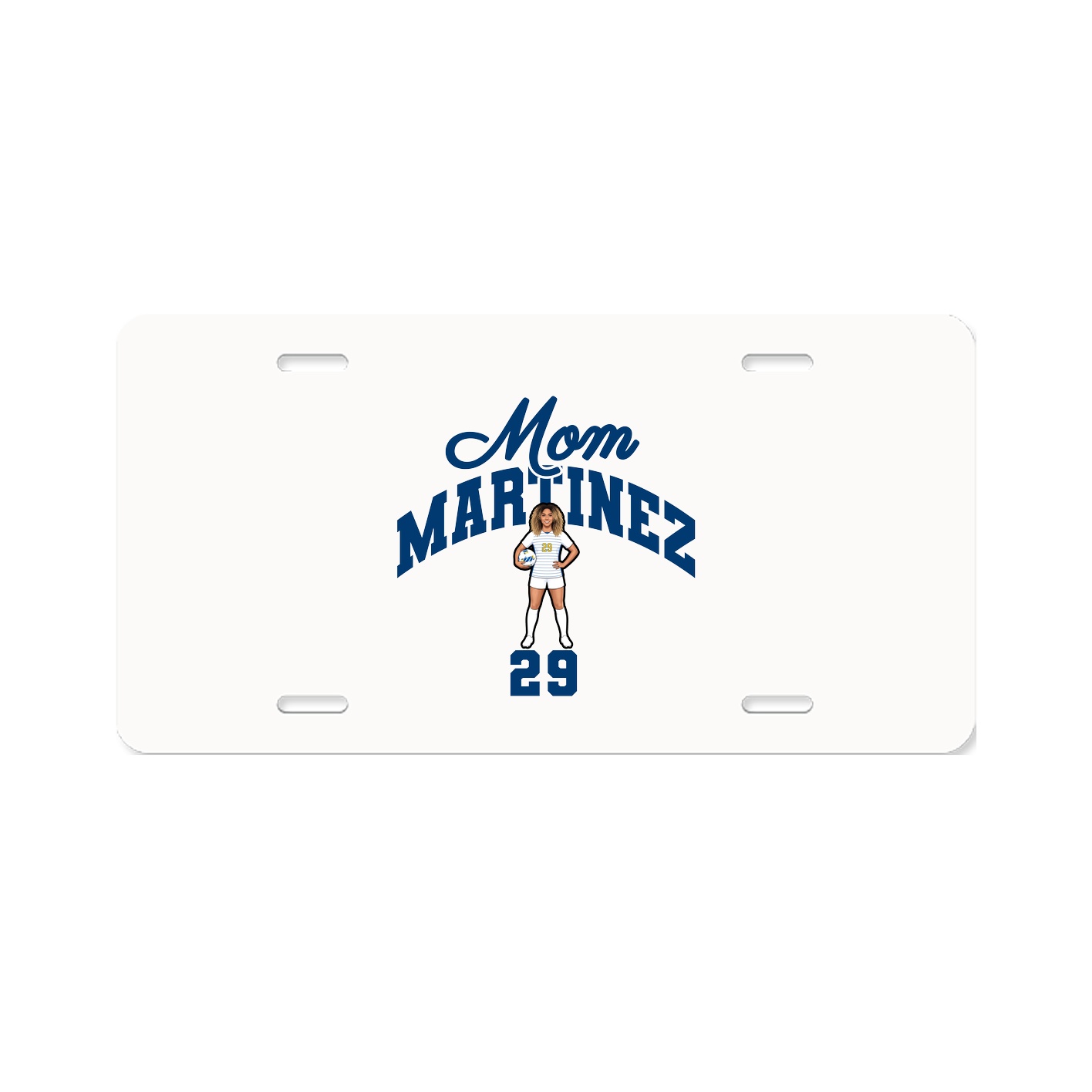License Plate — Mothers Day Arch in Classic