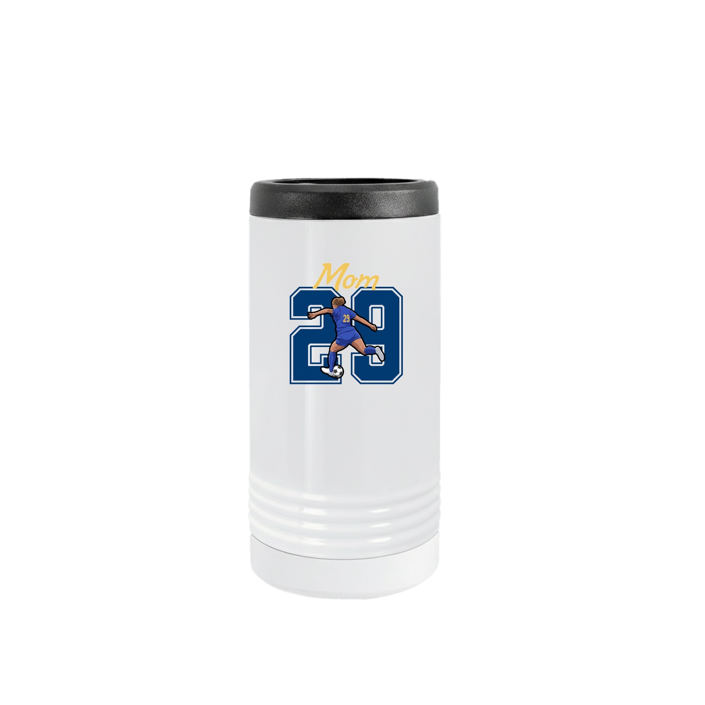 Slim Beverage Holder — Mothers Day Shirsey in White