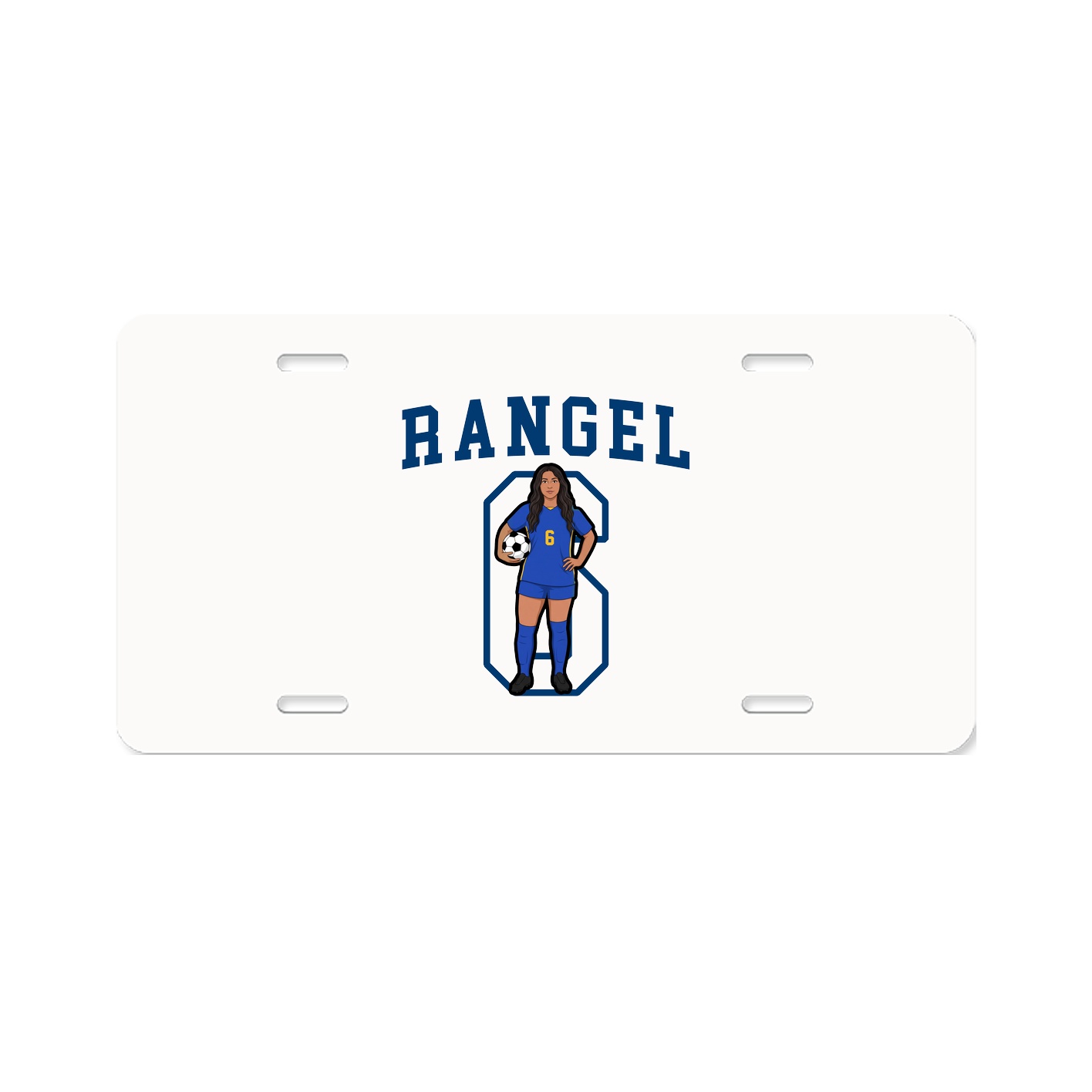 Aluminum License Plate