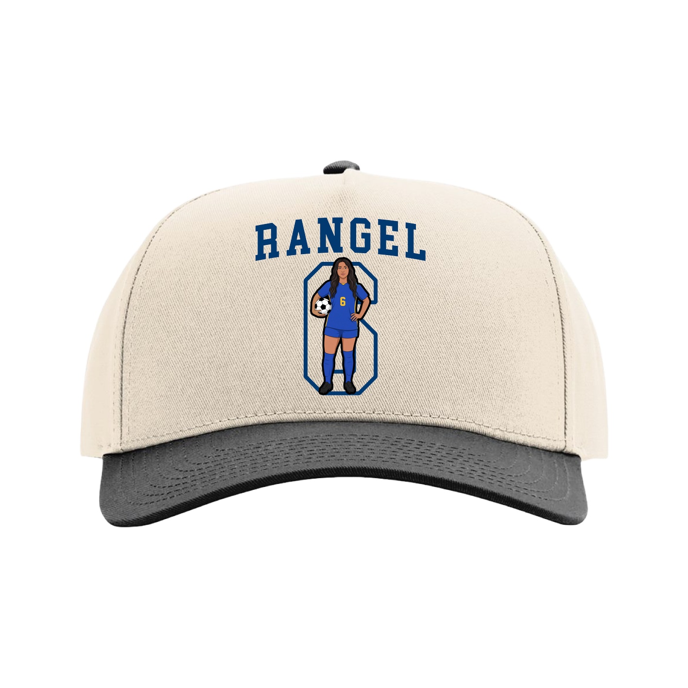 Full Fabric Five-Panel Champ Cap