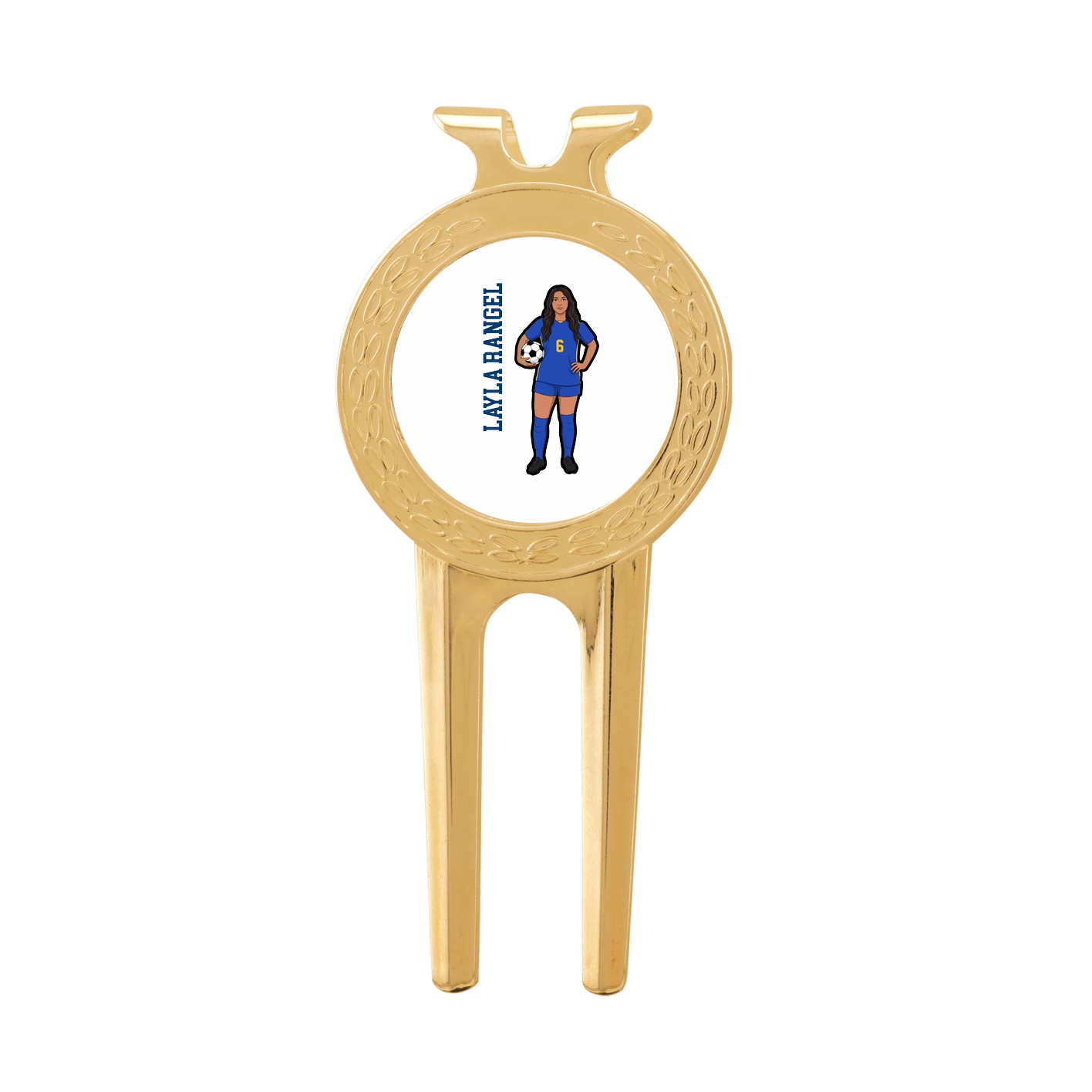 Divot Tool with Ball Marker — Name Vertical in Classic