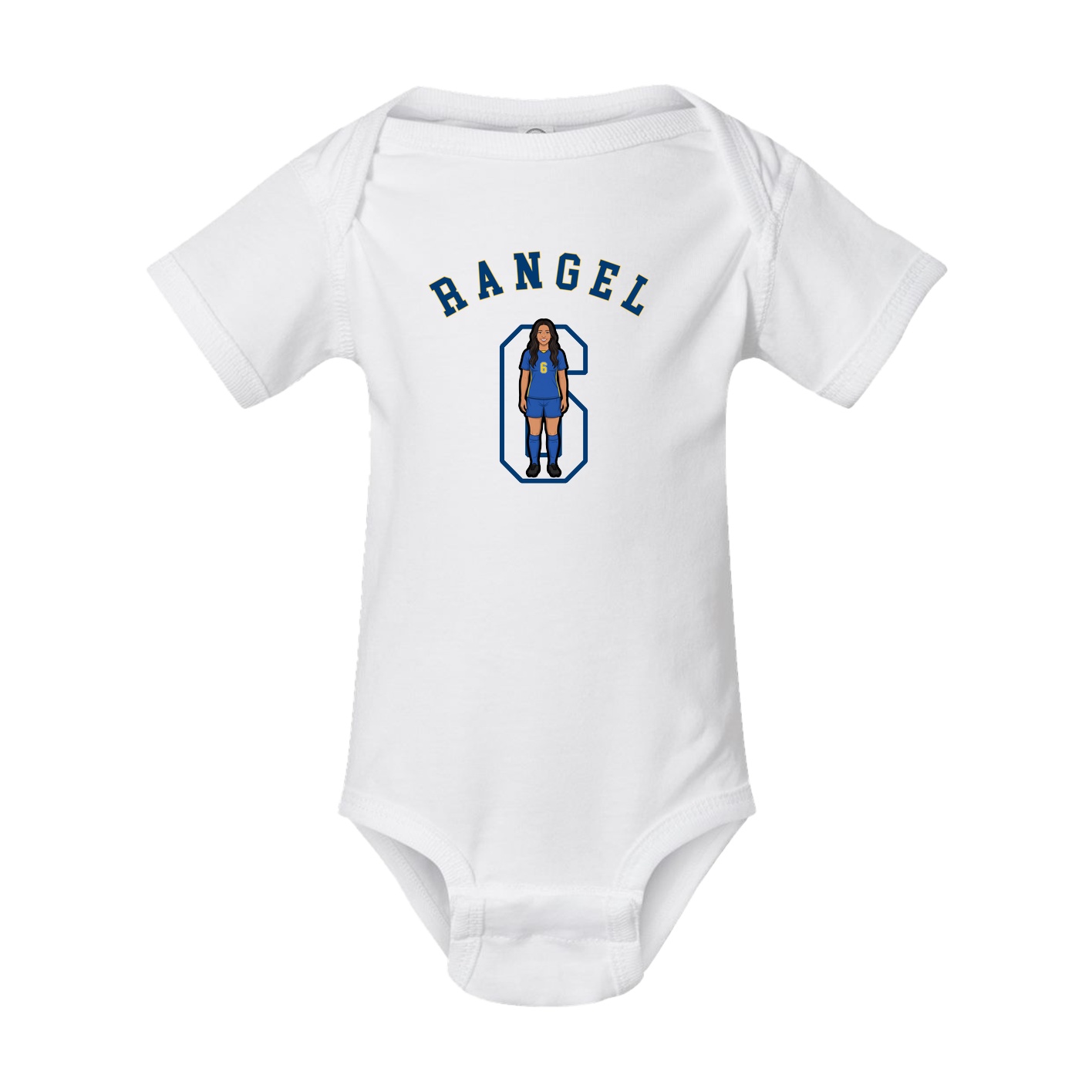 Baby Onesie — Shirsey Arch in White