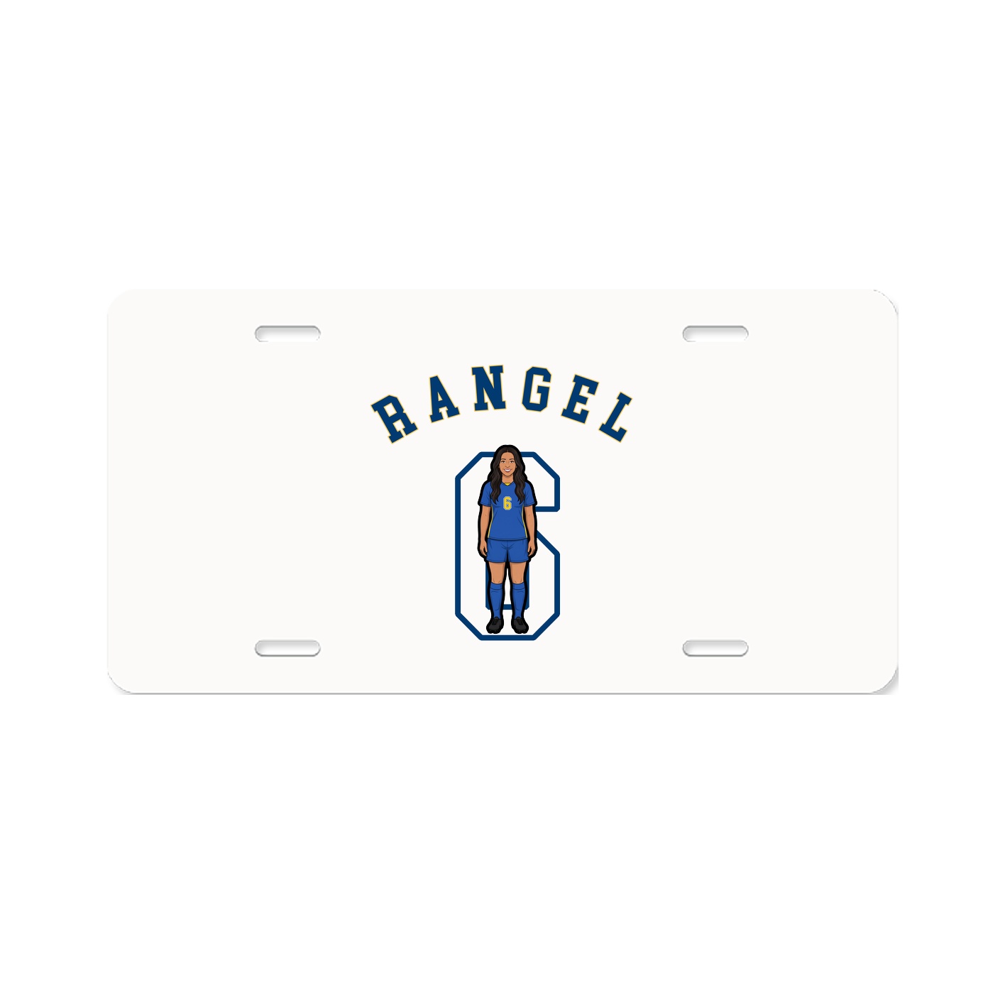 License Plate — Shirsey Arch in Classic