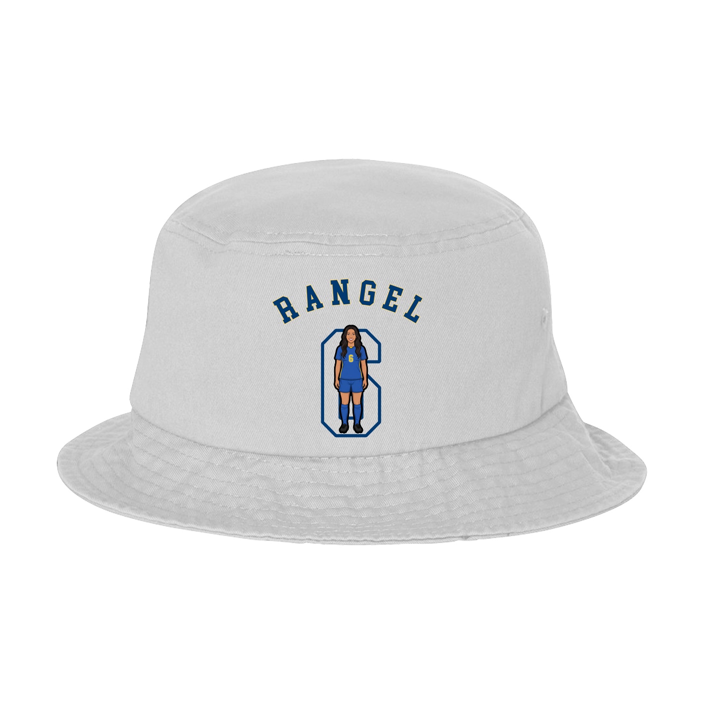 Bucket Cap — Shirsey Arch in White