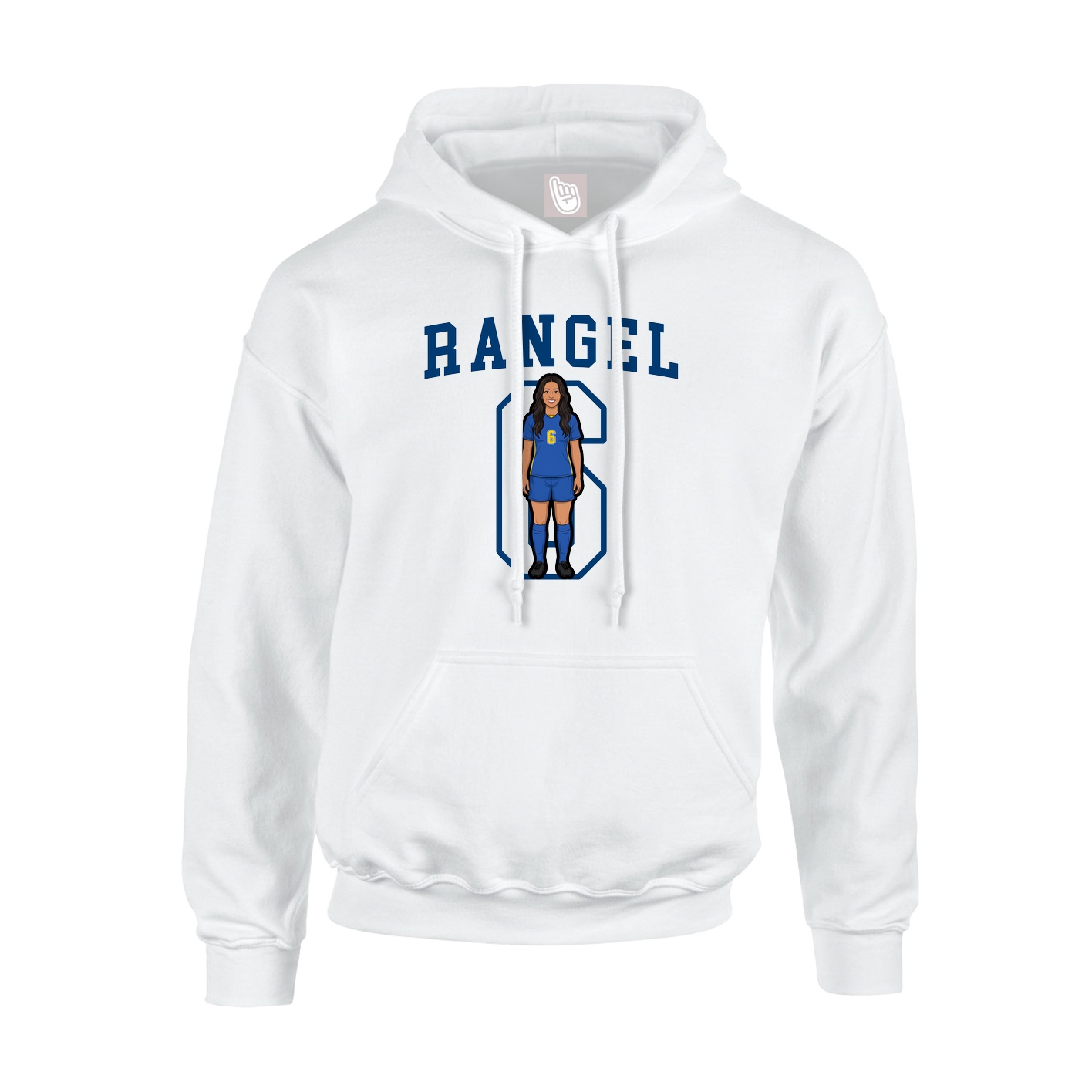 Youth Hoodie — Shirsey in White