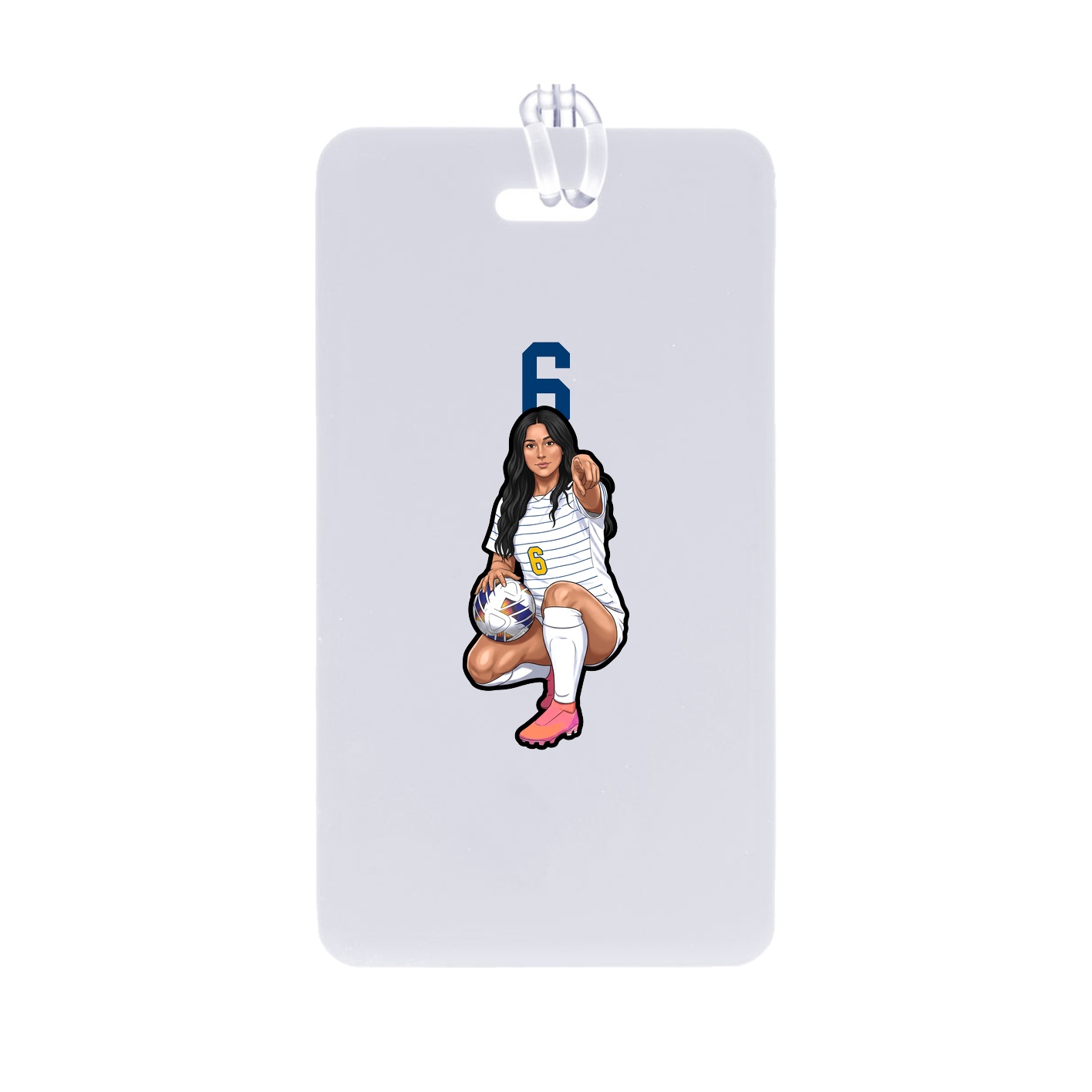 Bag Tag — Number Top in Classic