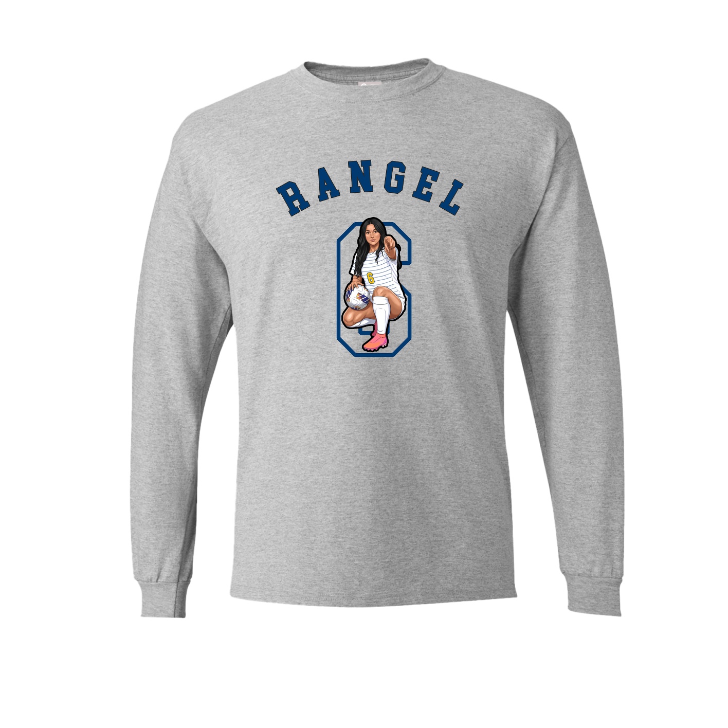 Long Sleeve Tee — Shirsey Arch in Grey