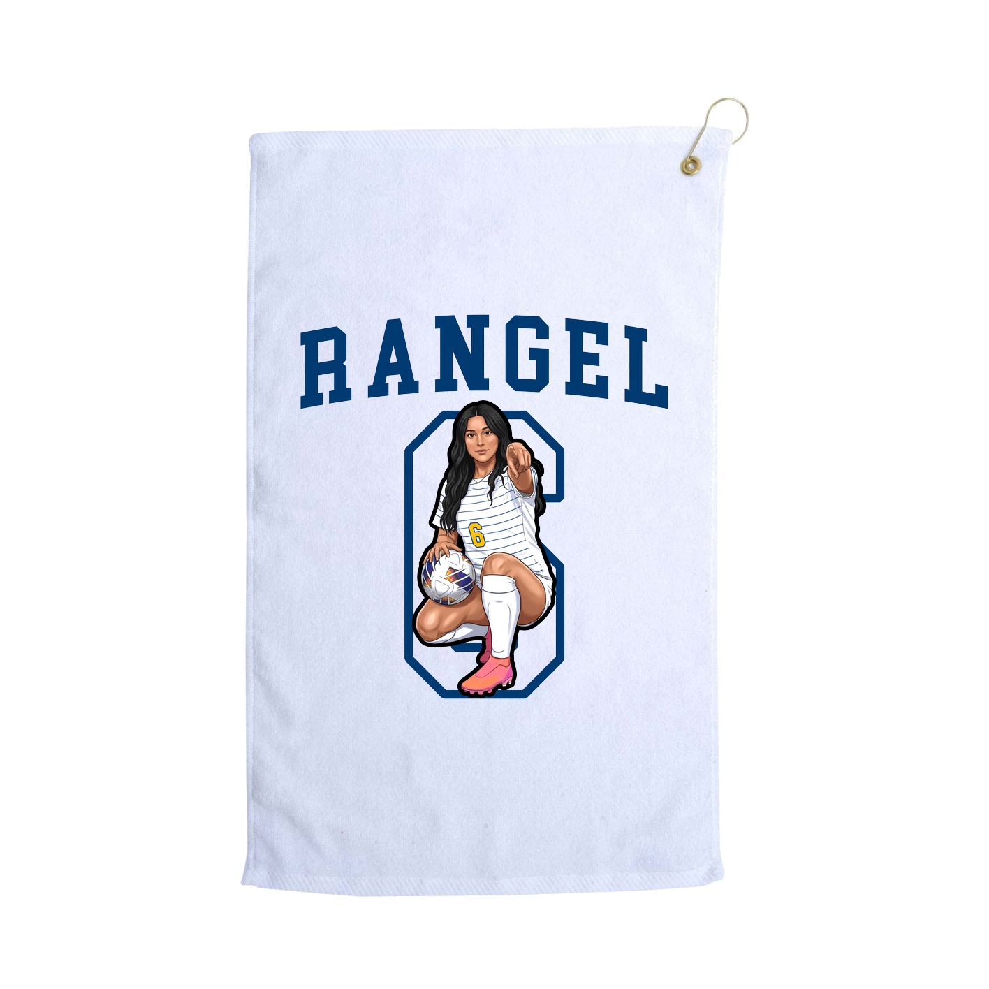 Golf Towel — Shirsey in White