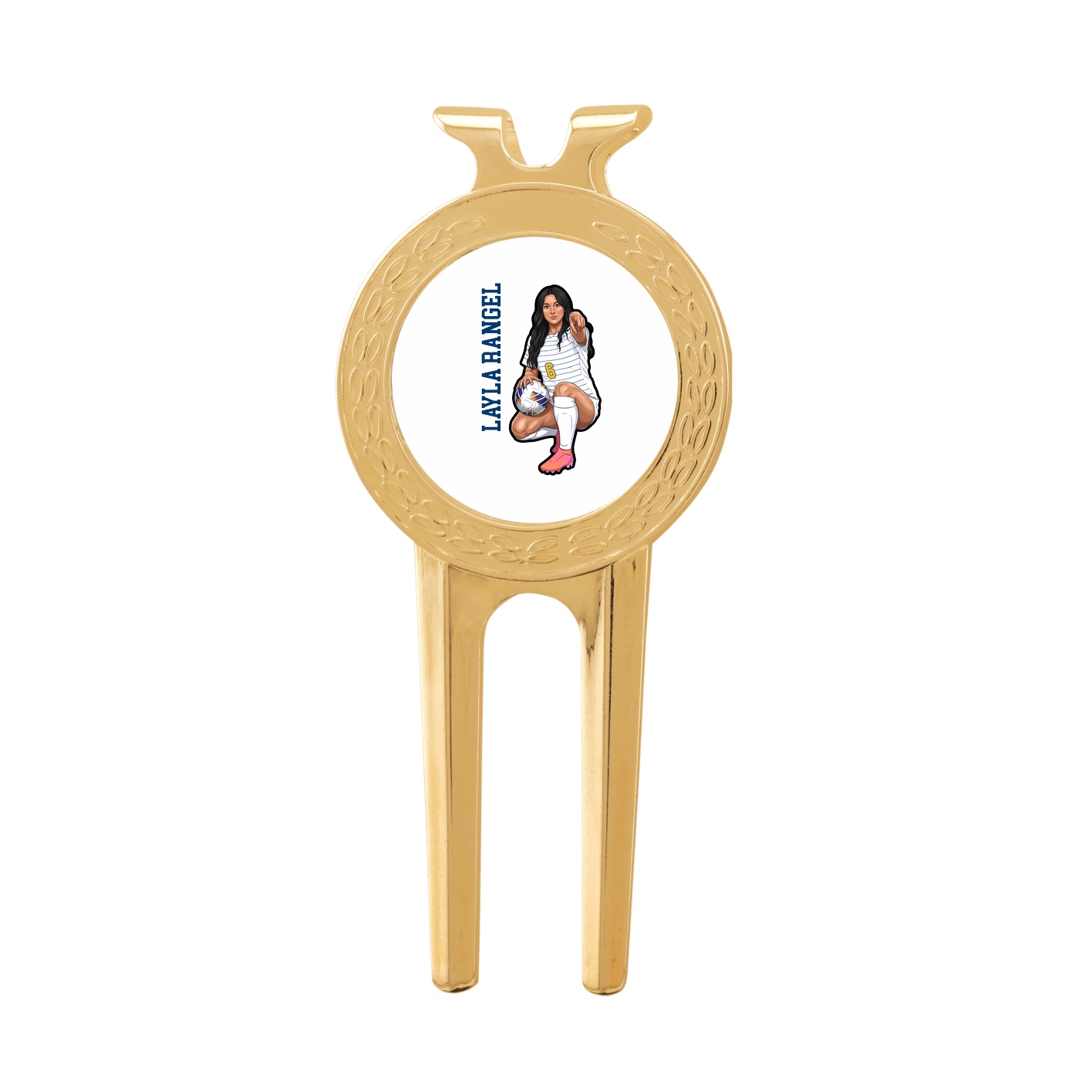 Divot Tool with Ball Marker — Name Vertical in Classic