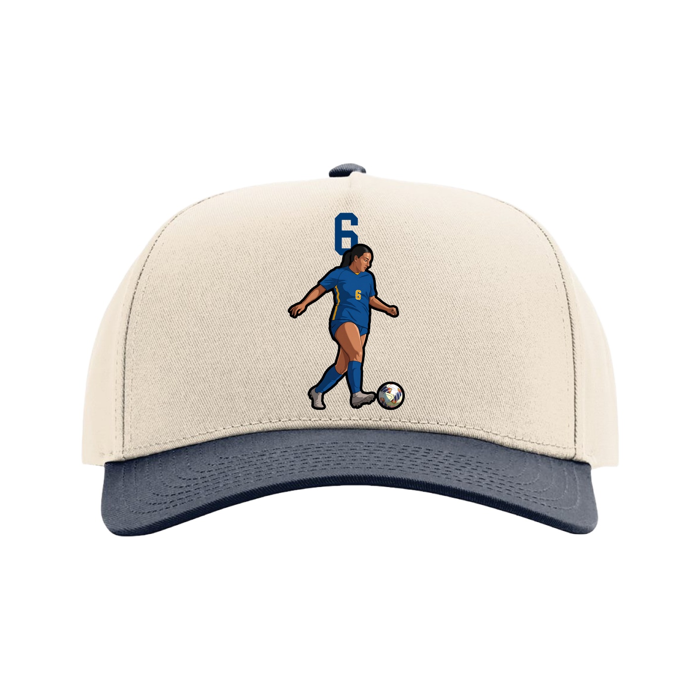 Full Fabric Five-Panel Champ Cap