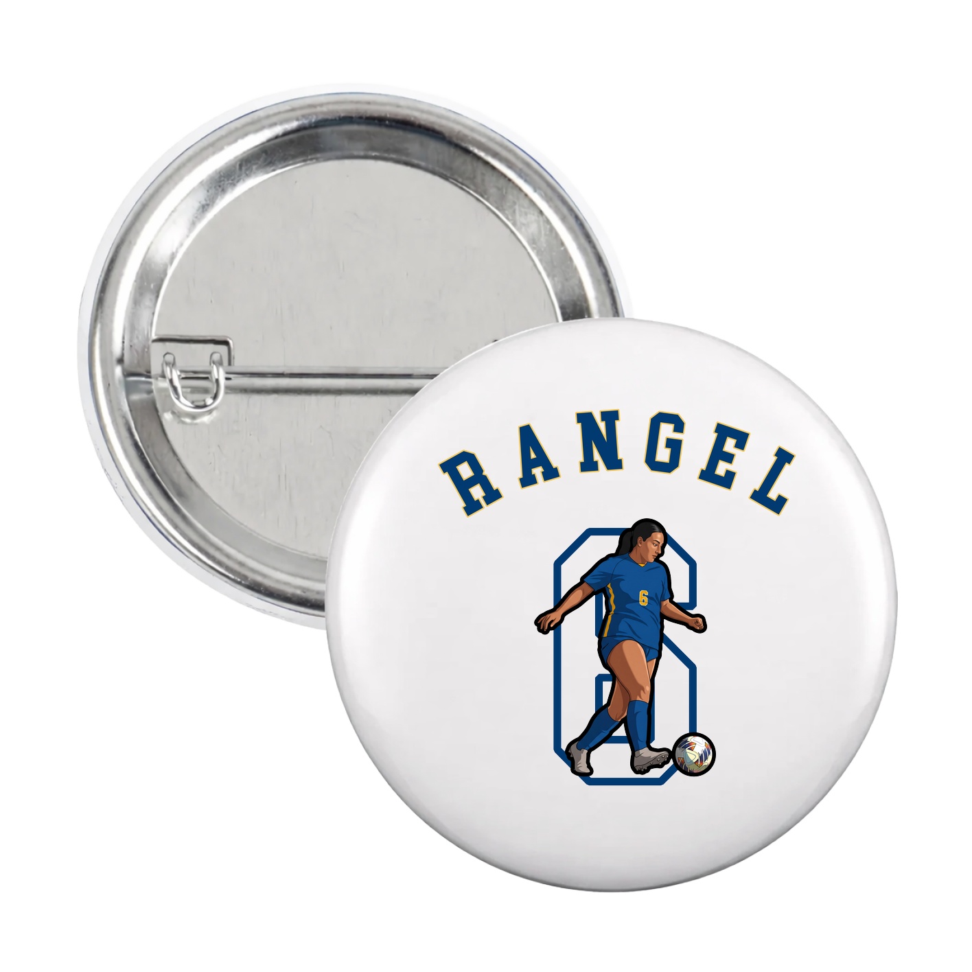 Game Day Button — Shirsey Arch in White
