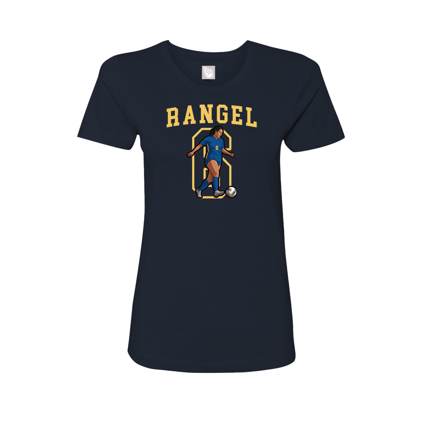 Fitted Women's Tee — Shirsey in Navy