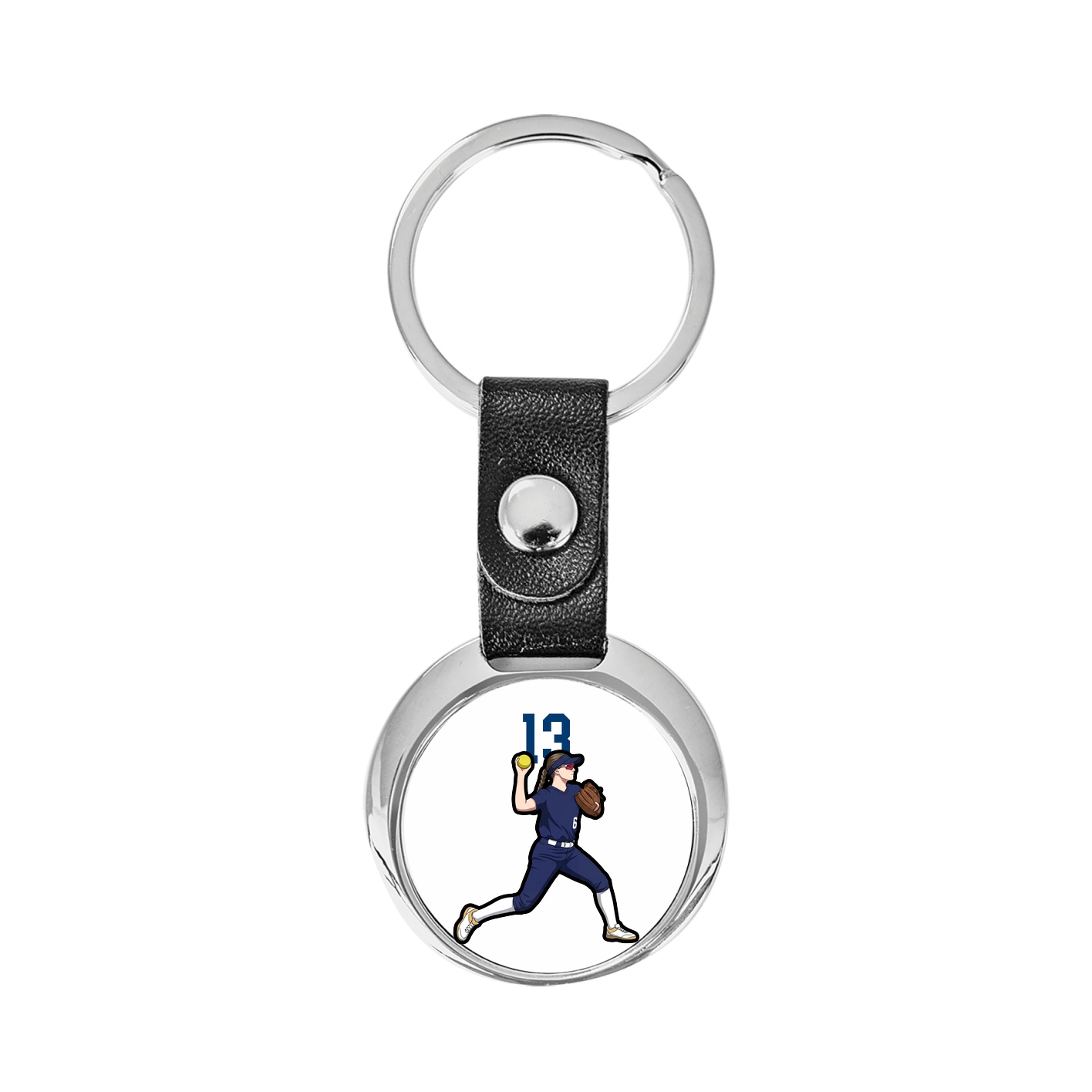 Key Chain — Number Top in Classic