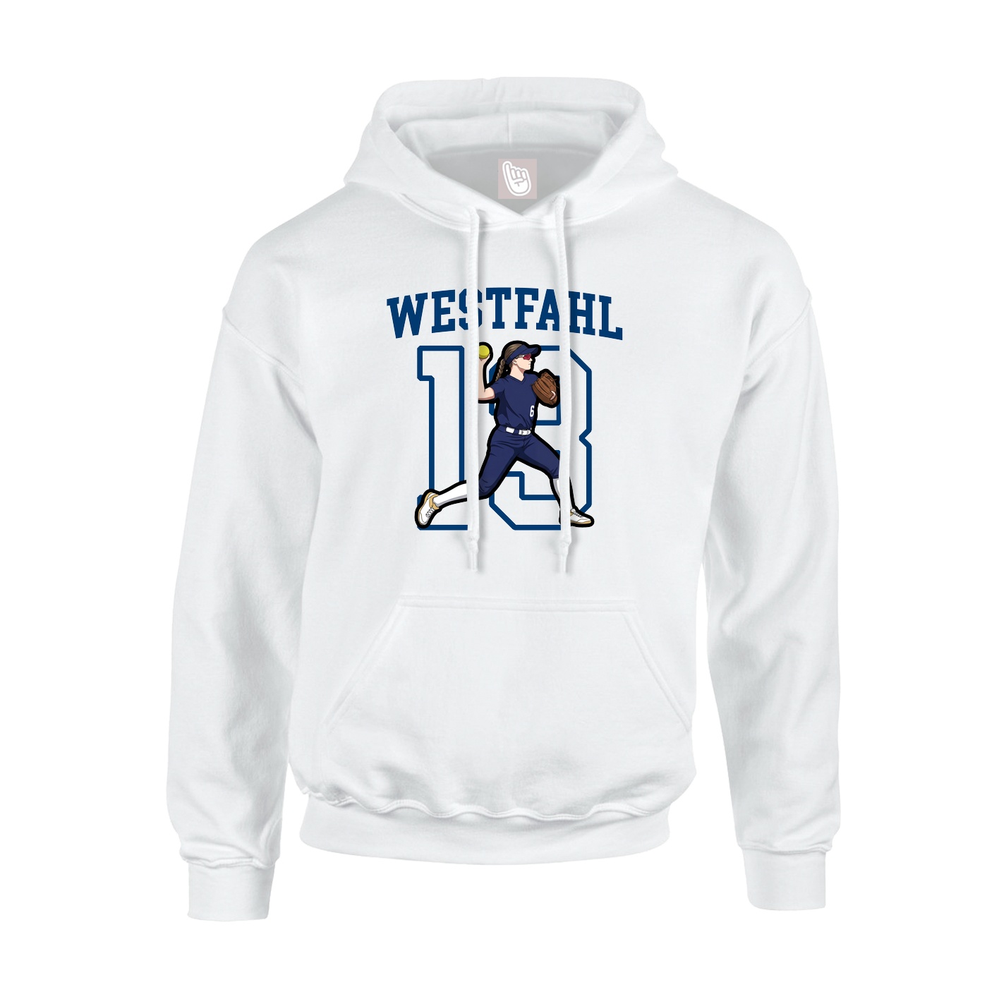 Youth Hoodie — Shirsey in White