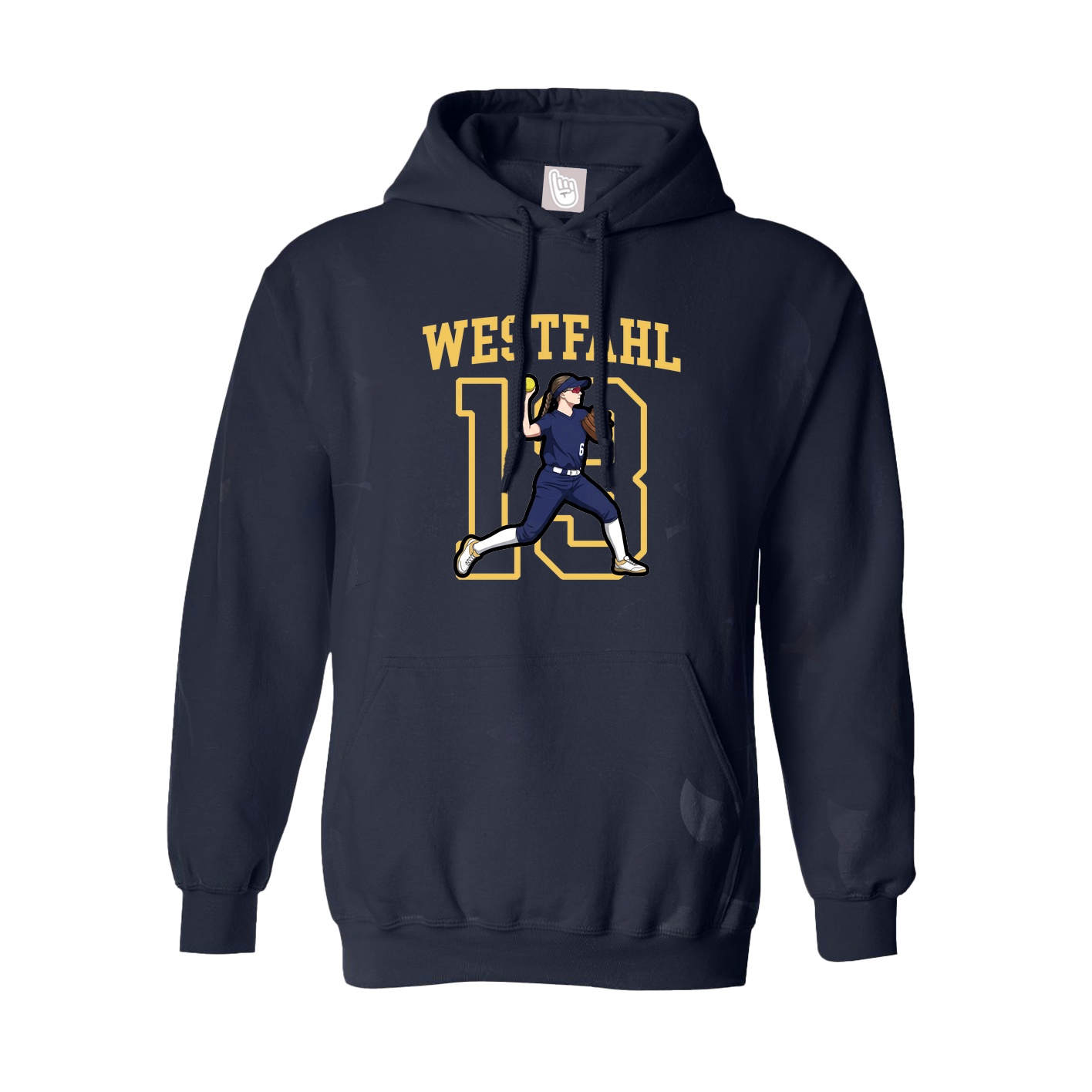 Youth Hoodie — Shirsey in Navy