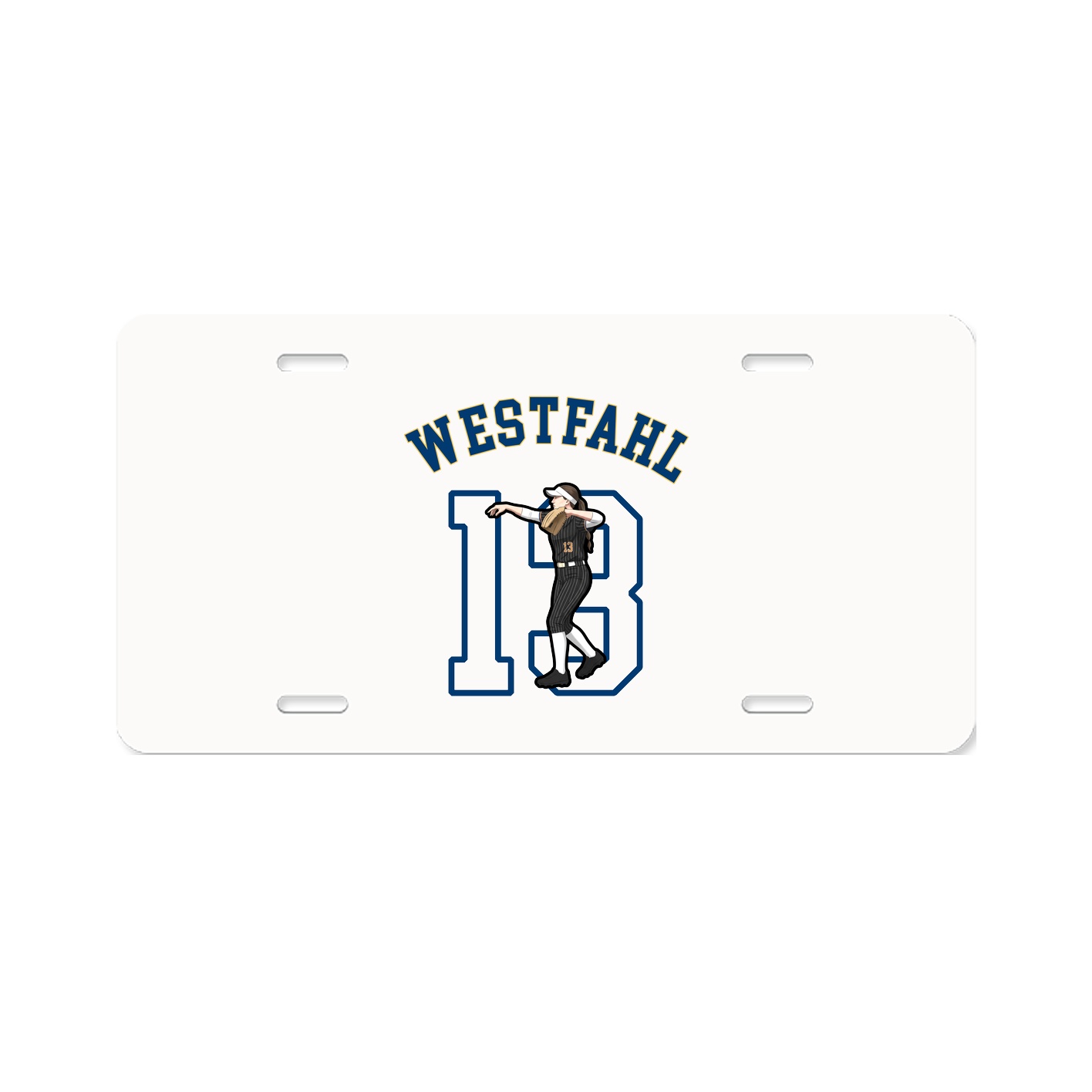 License Plate — Shirsey Arch in Classic