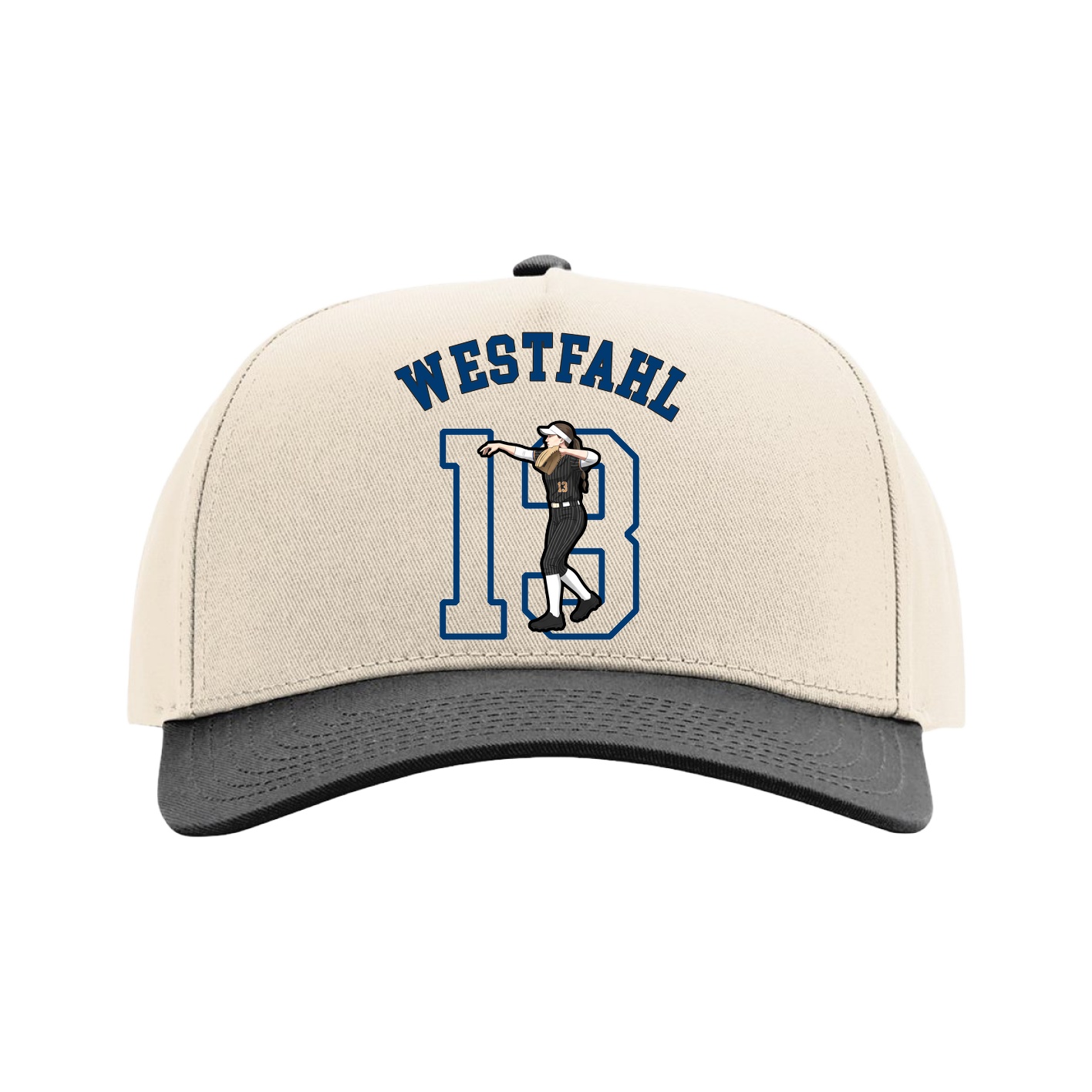 Full Fabric Five-Panel Champ Cap