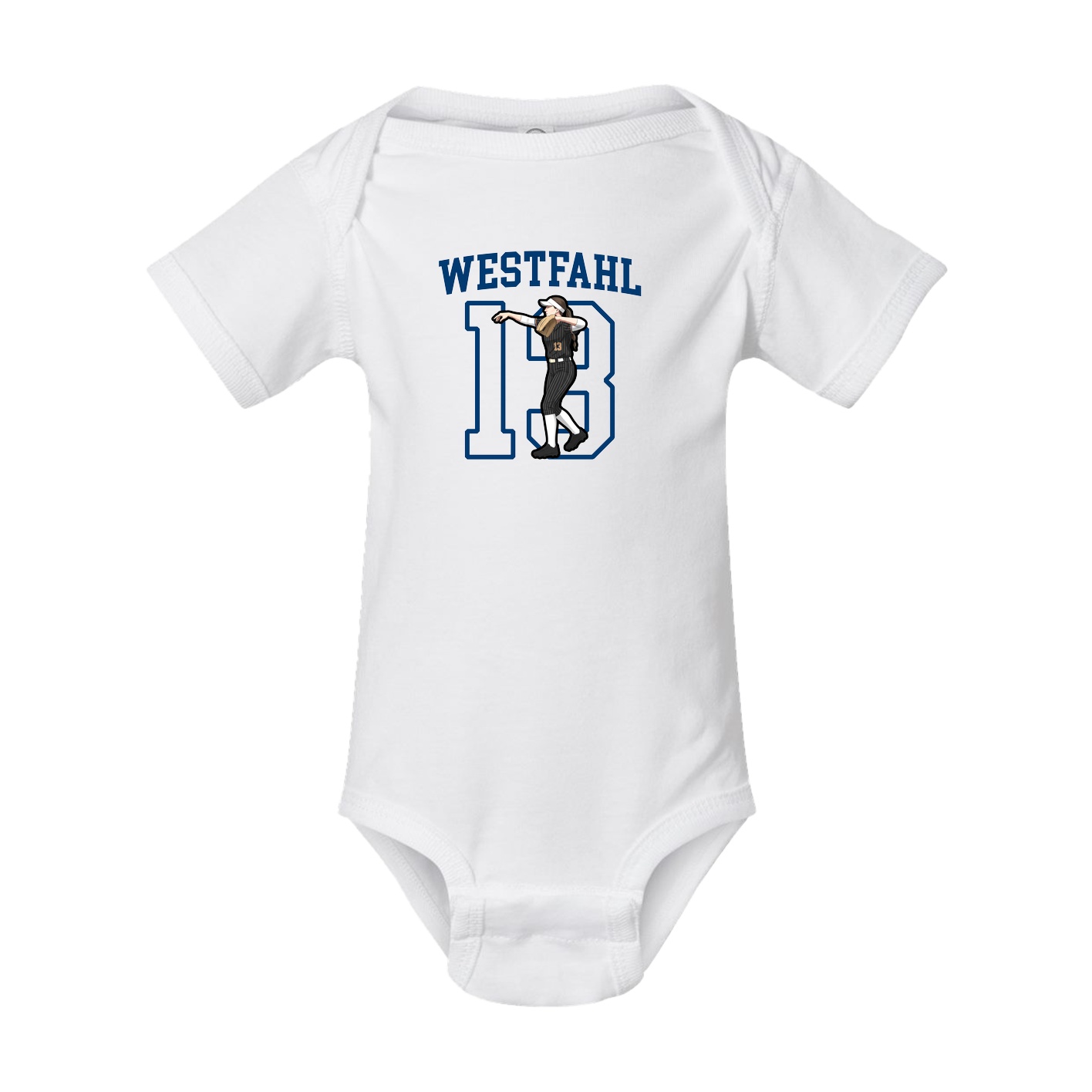 Baby Onesie — Shirsey in White