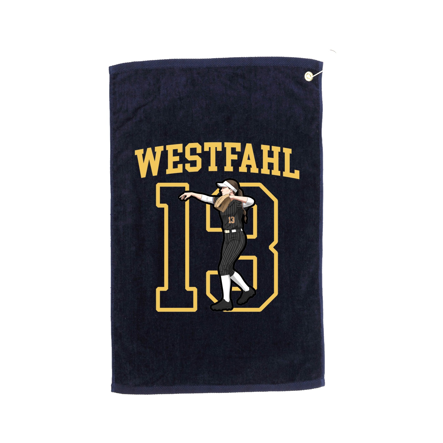 Golf Towel — Shirsey in Navy