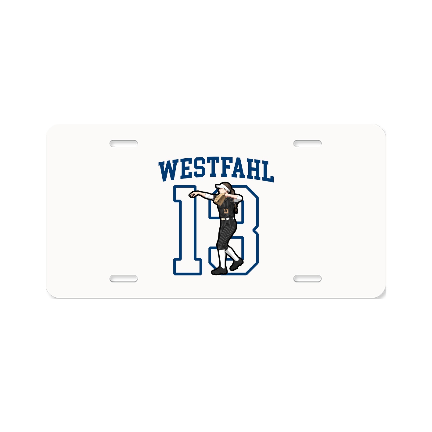 License Plate — Shirsey in Classic