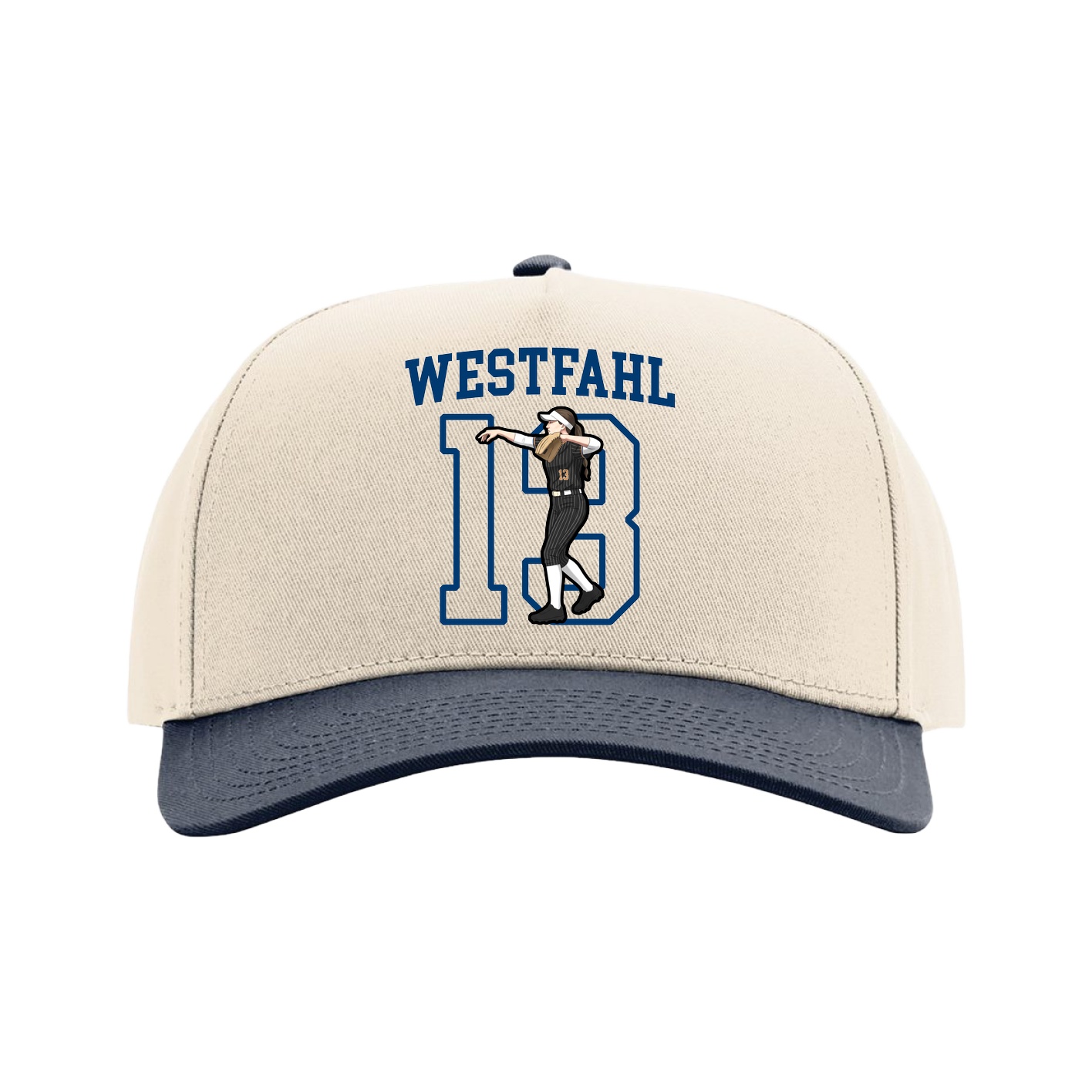 Full Fabric Five-Panel Champ Cap
