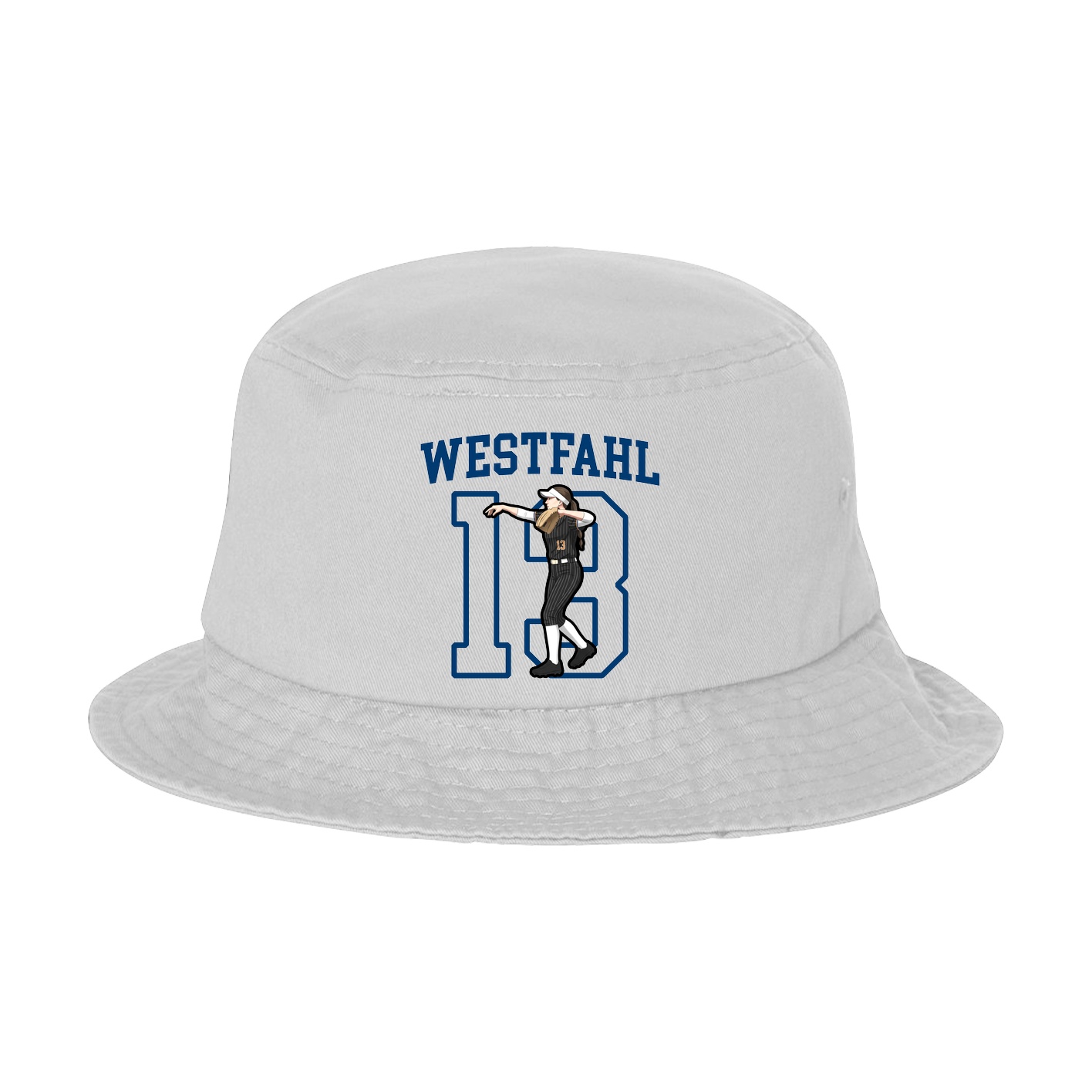 Bucket Cap — Shirsey in White
