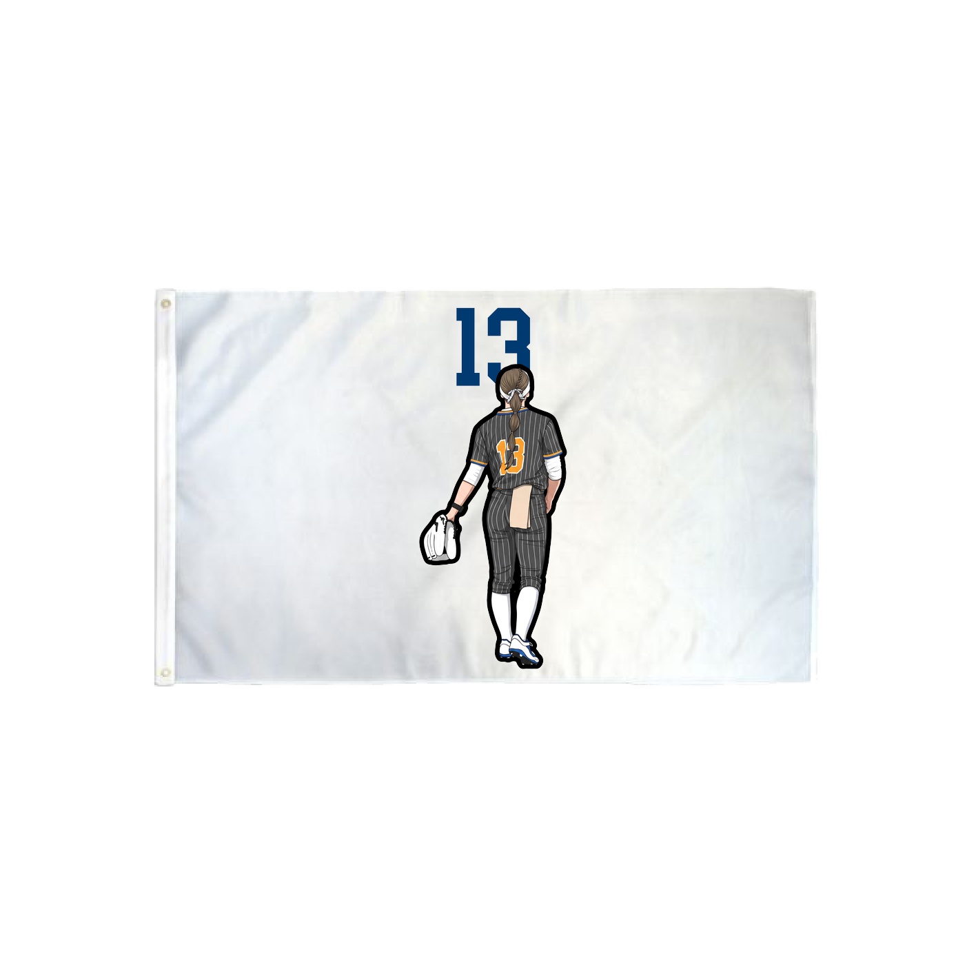 3x5 Flag — Number Top in Classic