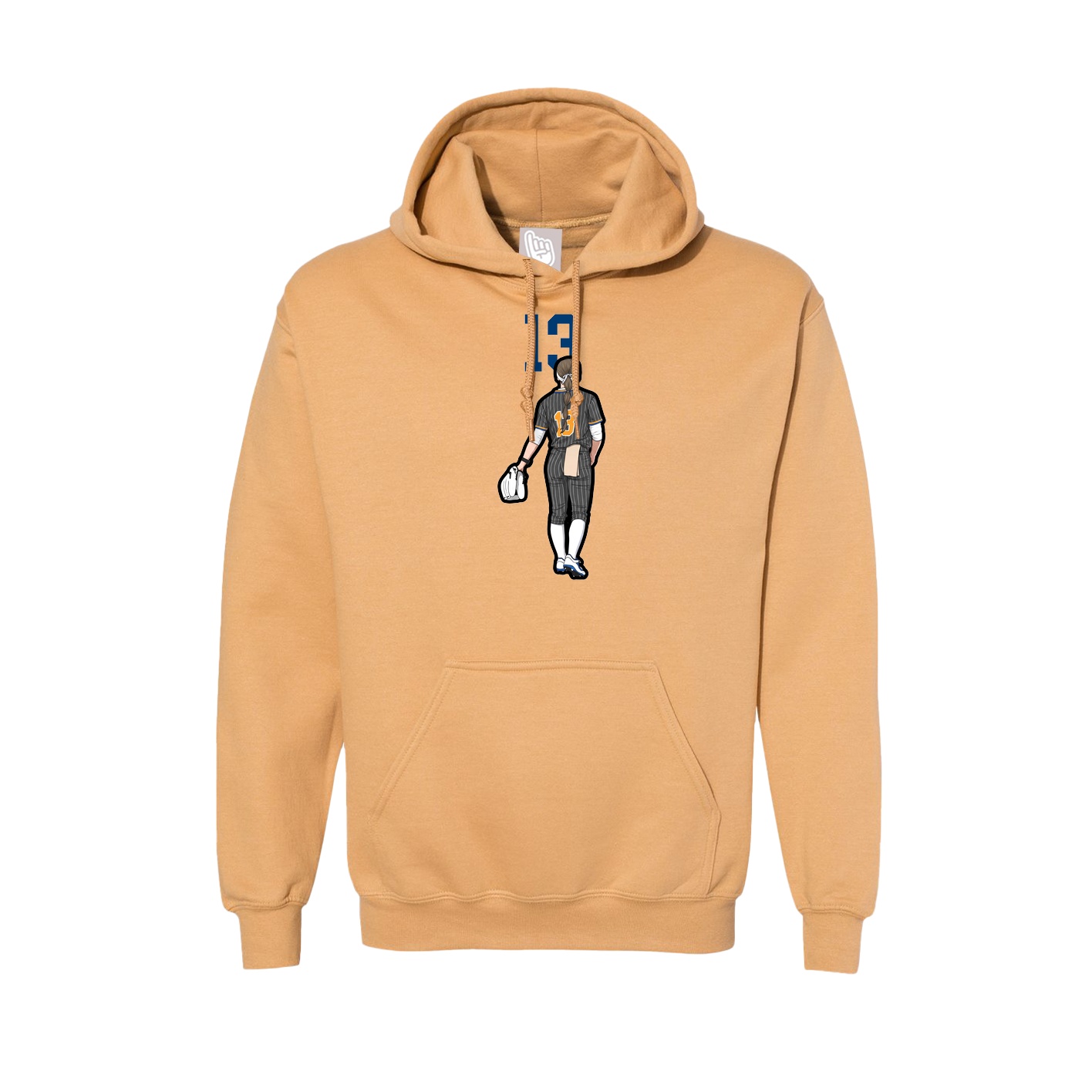 Hoodie — Number Top in Vegas Gold