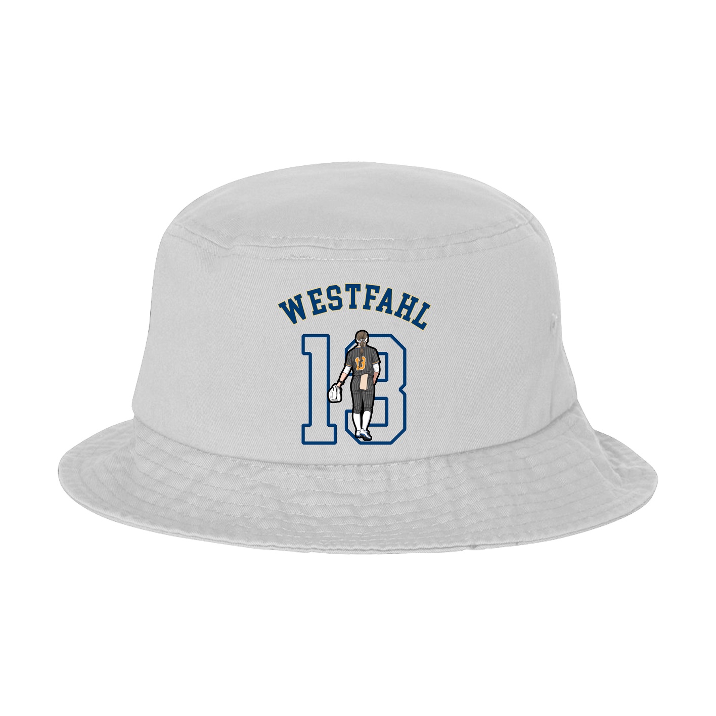 Bucket Cap — Shirsey Arch in White