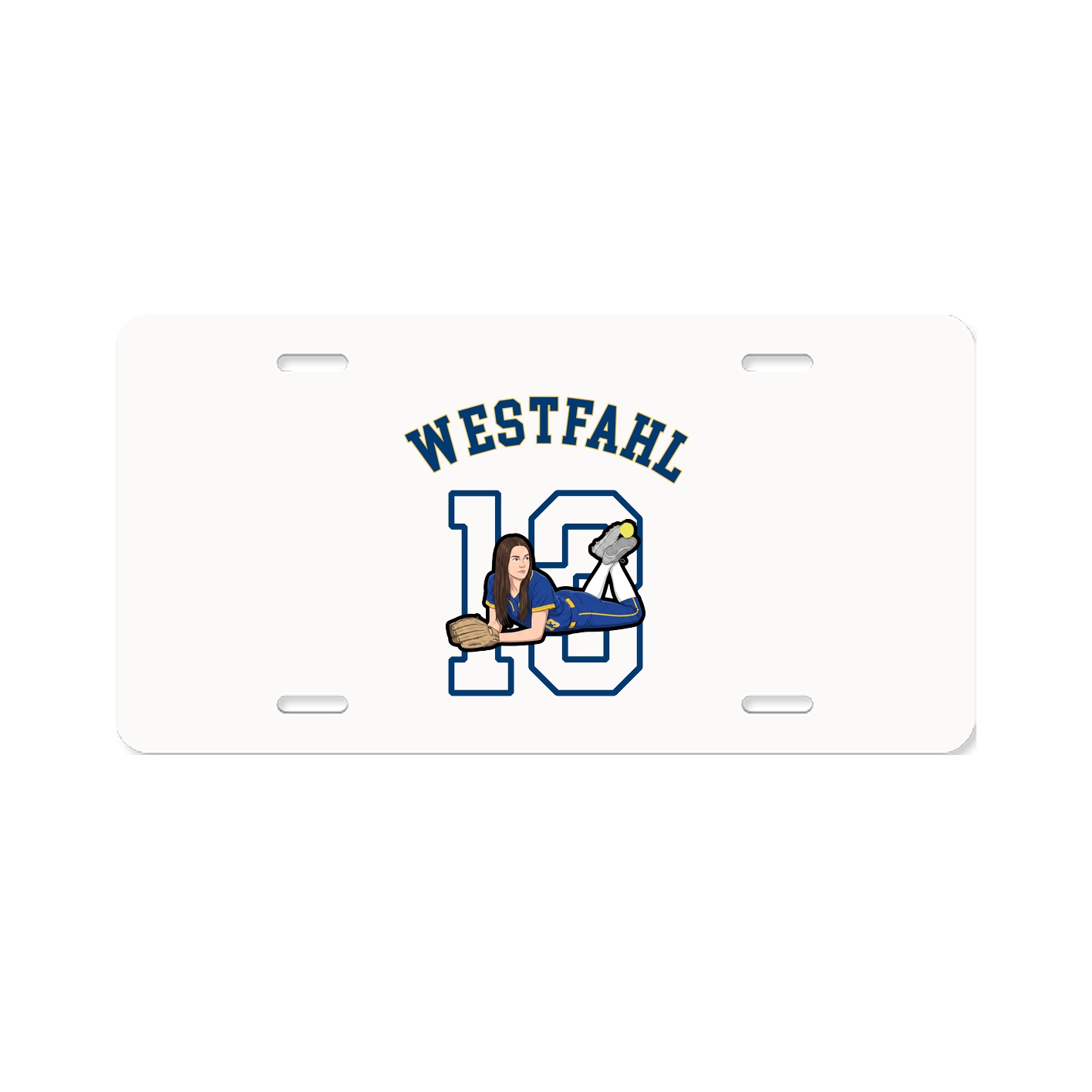 License Plate — Shirsey Arch in Classic