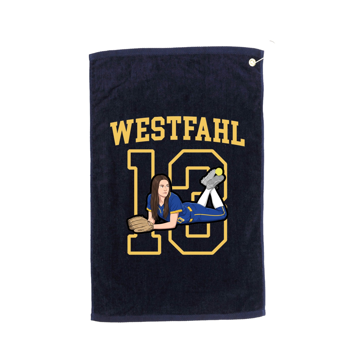 Golf Towel — Shirsey in Navy