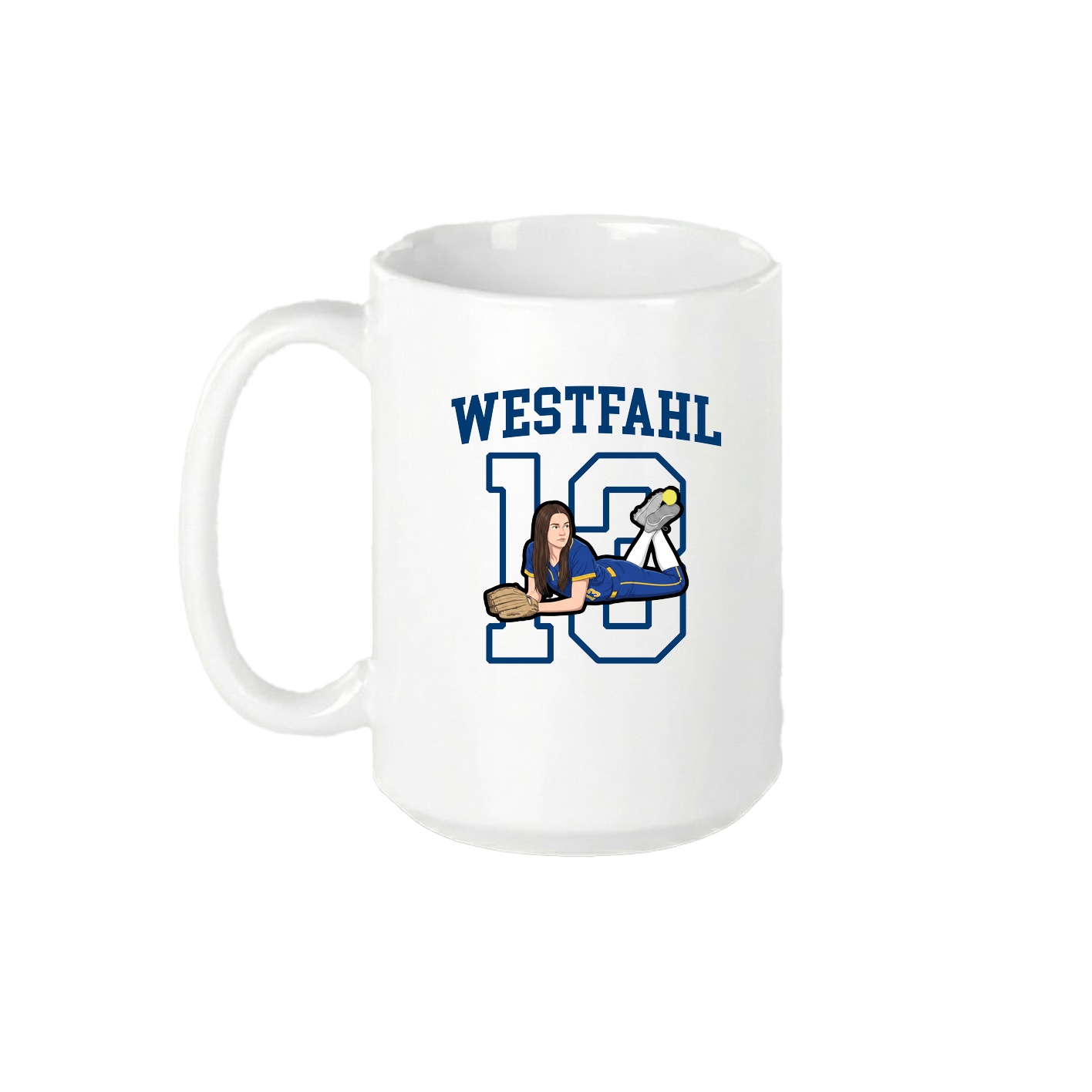 15oz Coffee Mug — Shirsey in White