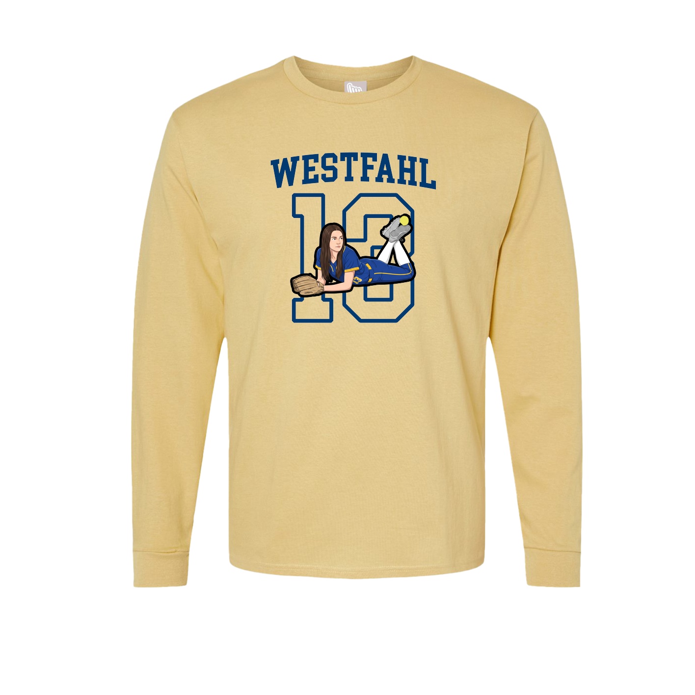 Long Sleeve Tee — Shirsey in Vegas Gold