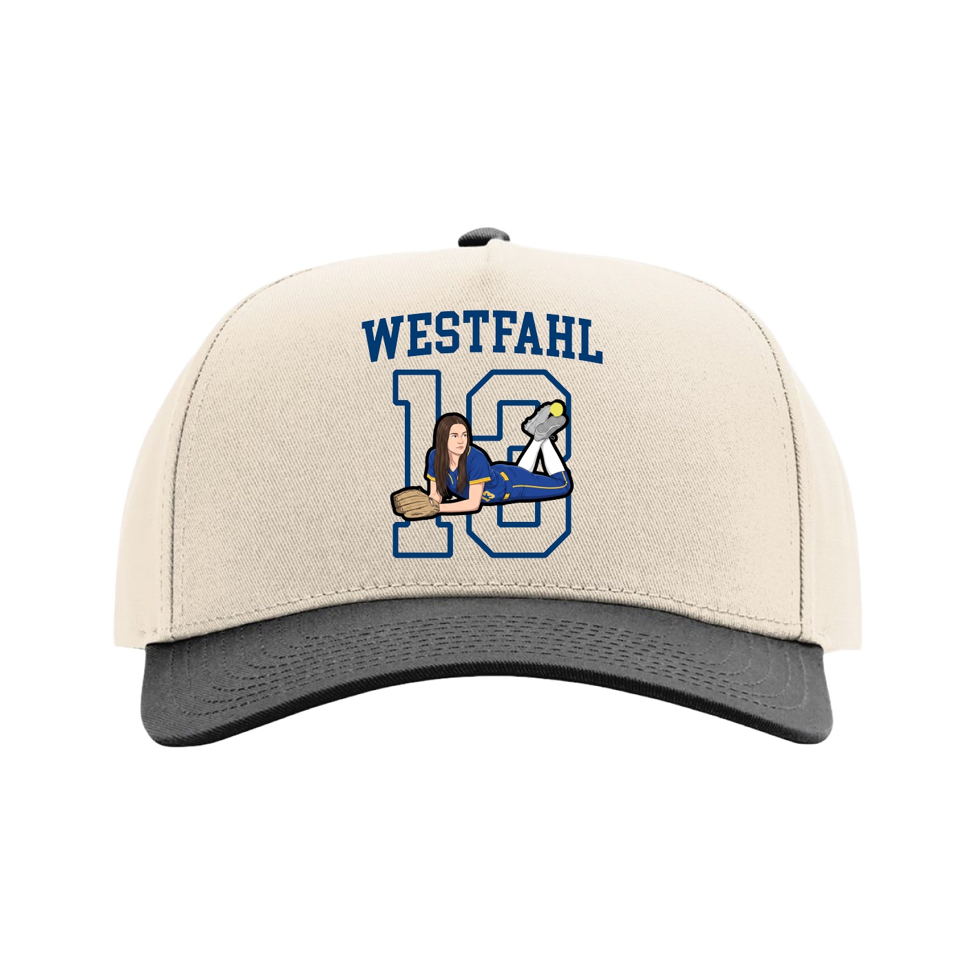 Full Fabric Five-Panel Champ Cap