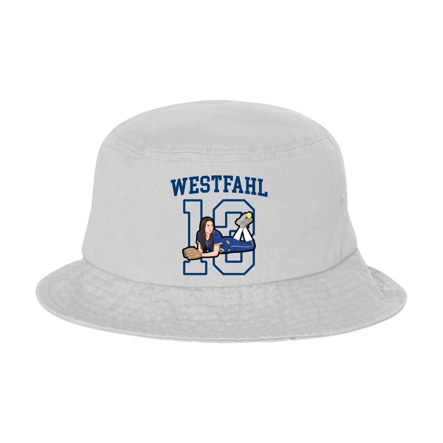 Bucket Cap — Shirsey in White