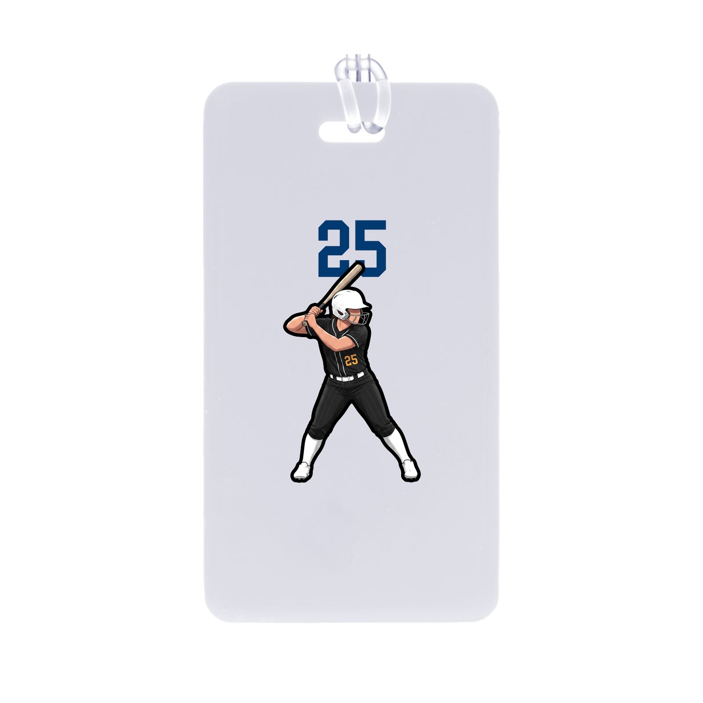 Bag Tag — Number Top in Classic