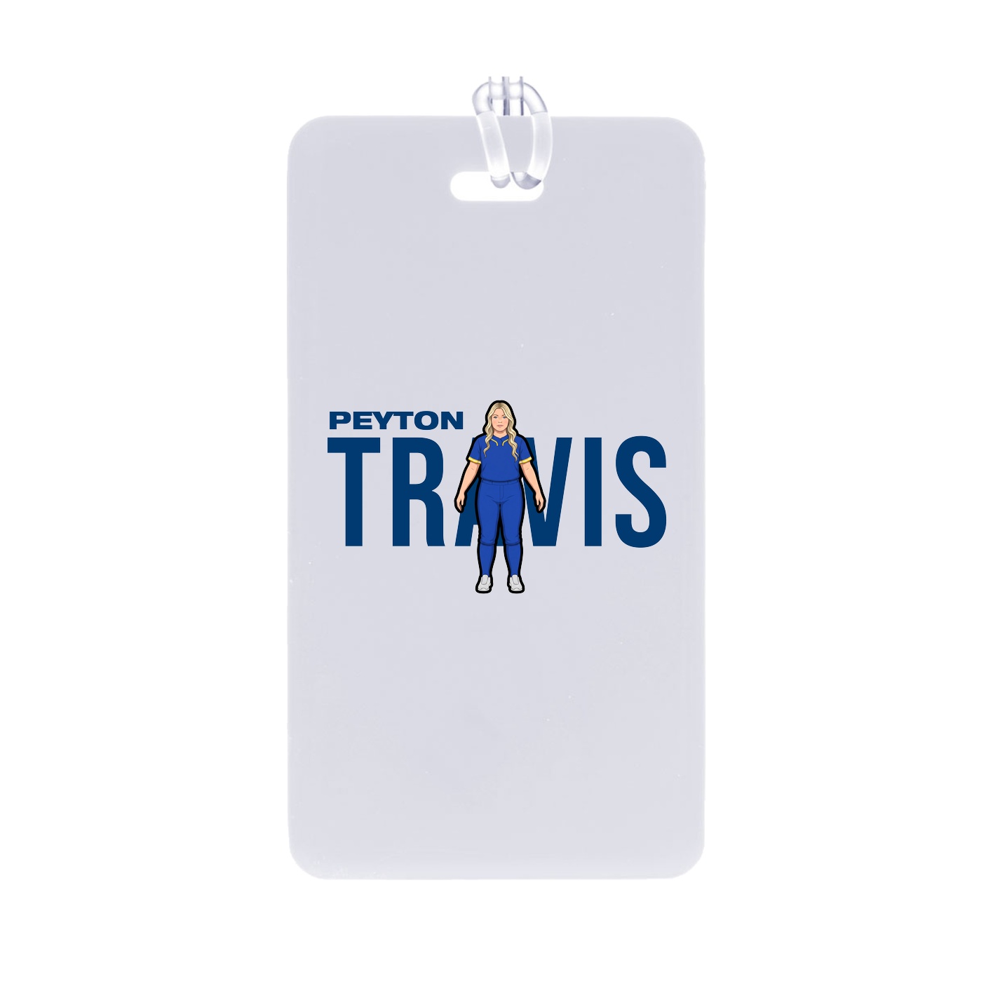 Bag Tag — Player Name in Classic