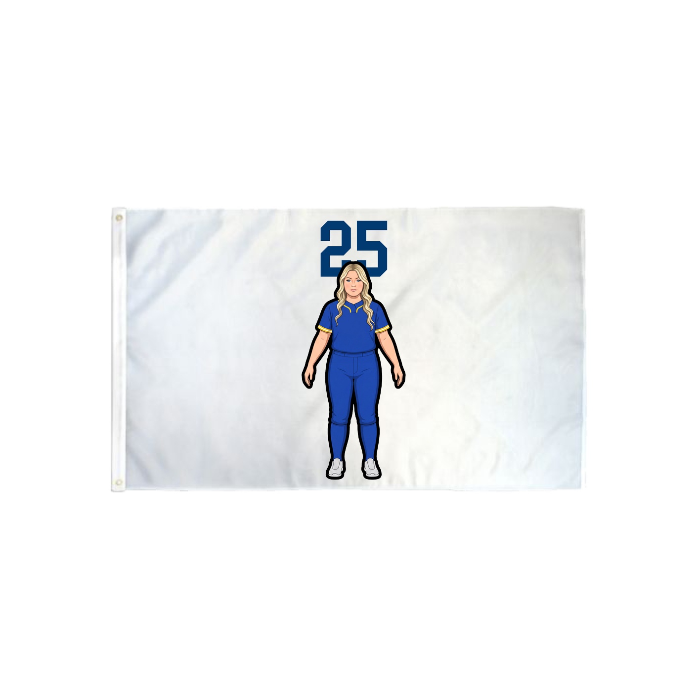 3x5 Flag — Number Top in Classic