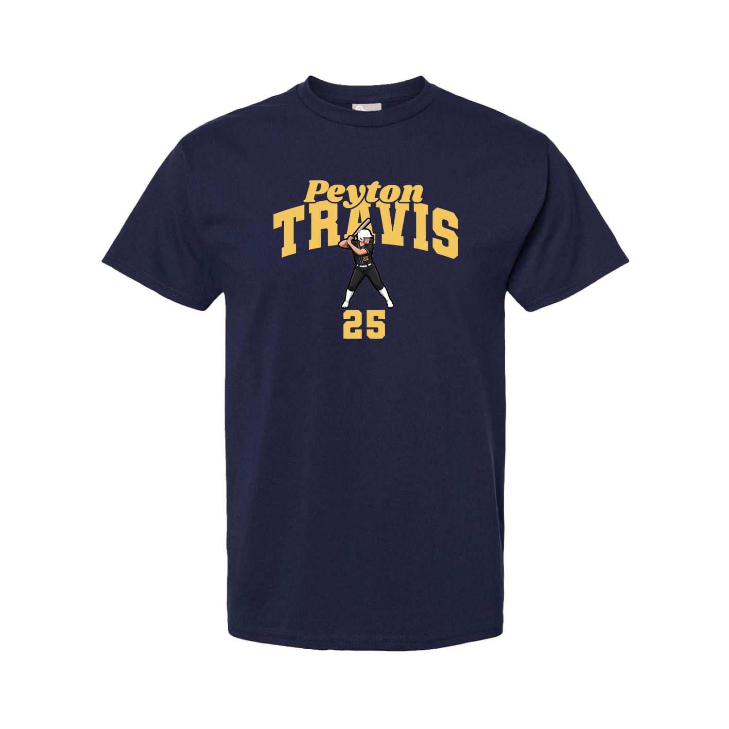 Youth Tee — Signature Arch in Navy