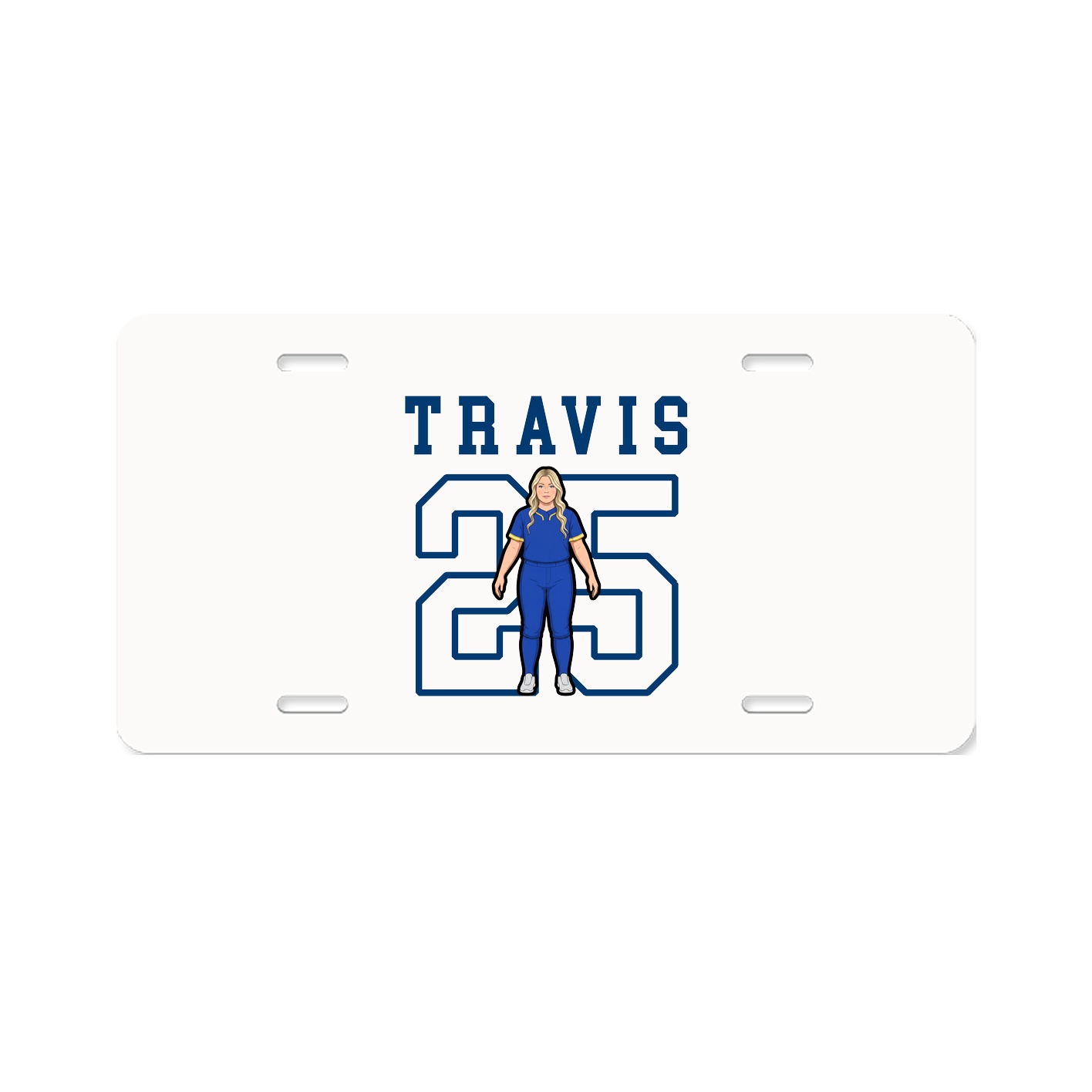 License Plate — Shirsey in Classic