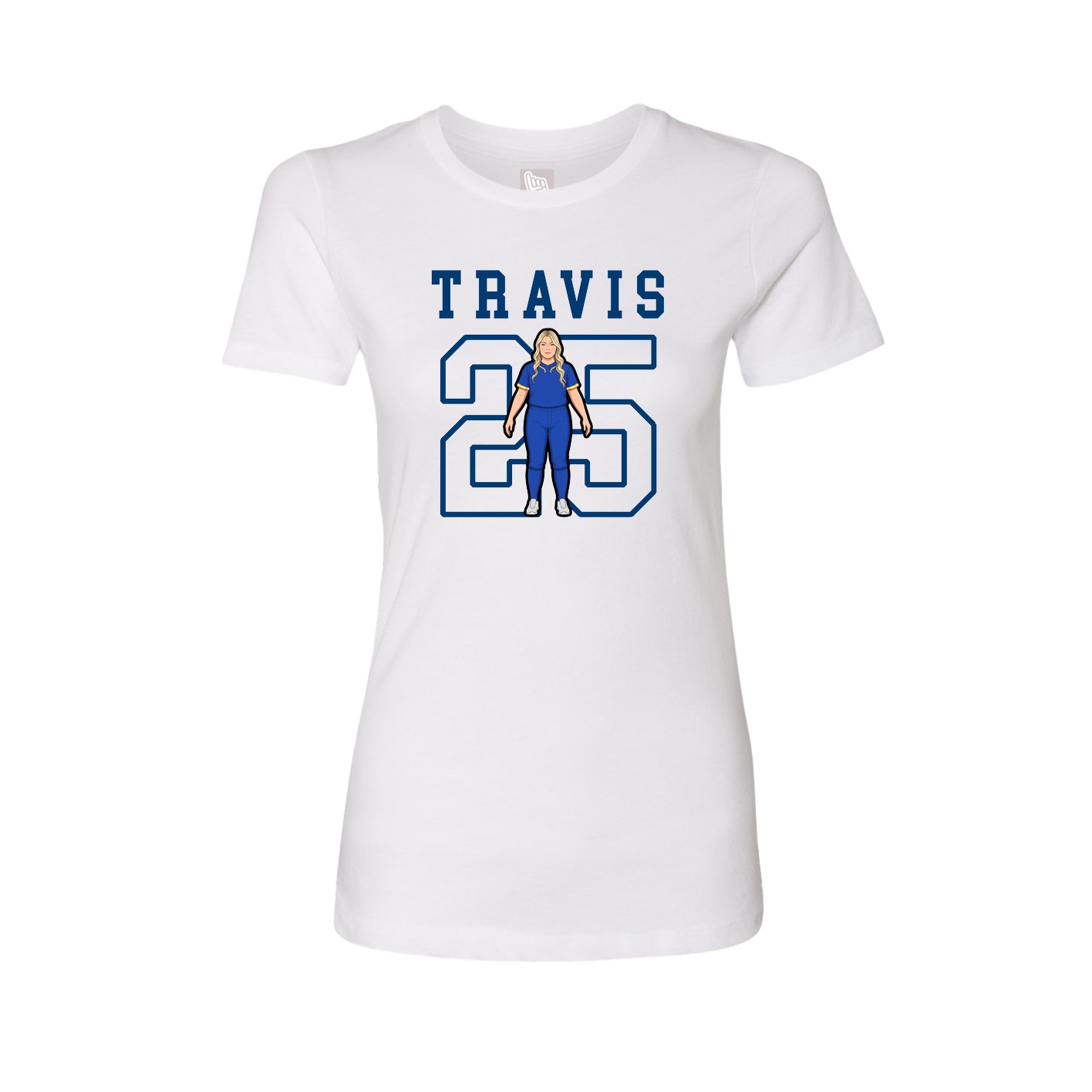 Fitted Women's Tee — Shirsey in White