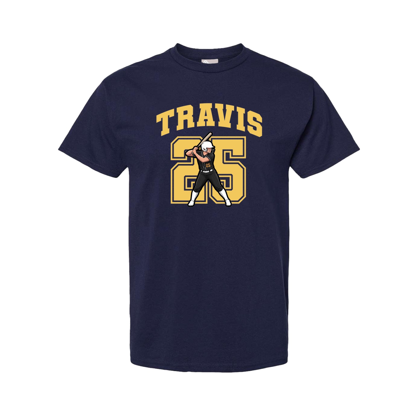 Tee — Number in Navy