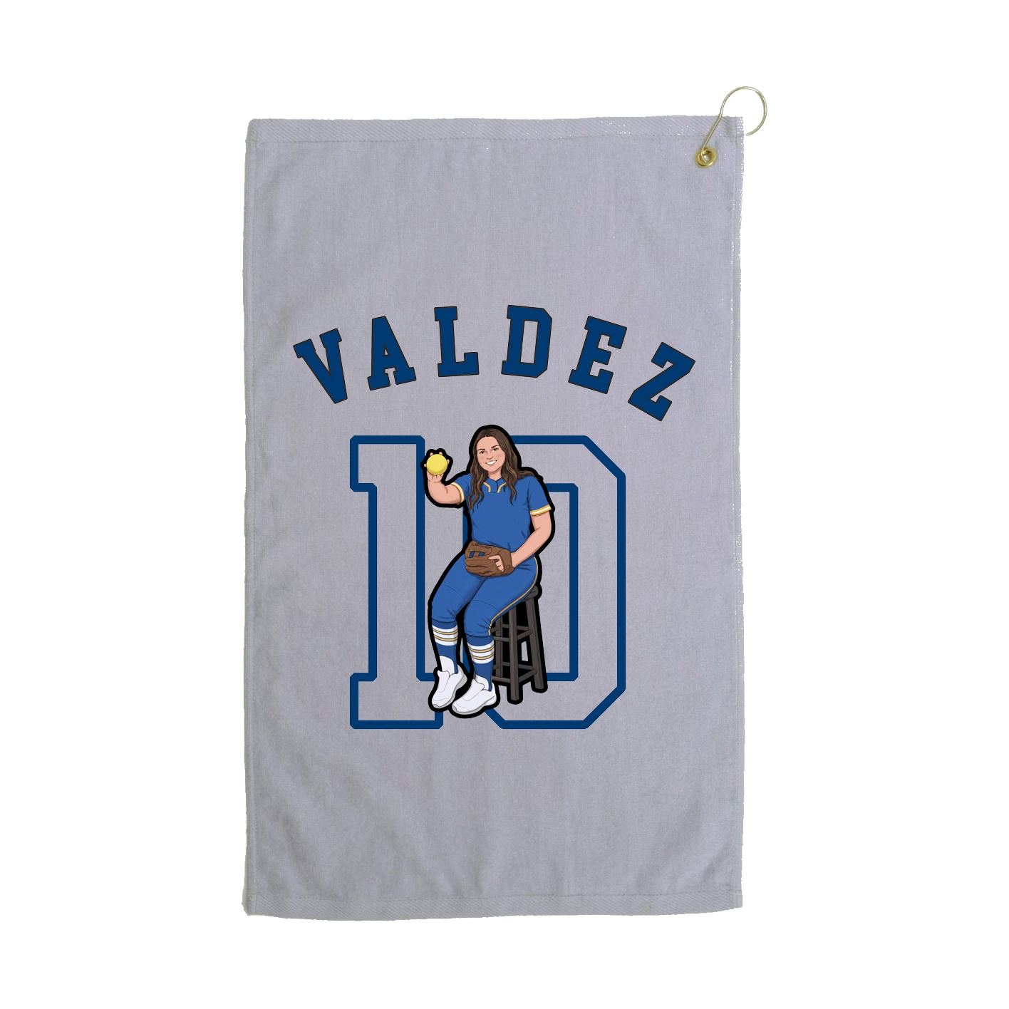 Golf Towel — Shirsey Arch in Grey