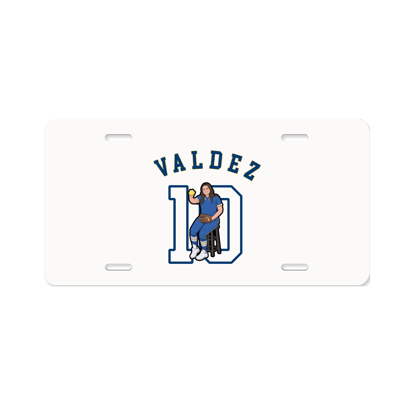 License Plate — Shirsey Arch in Classic