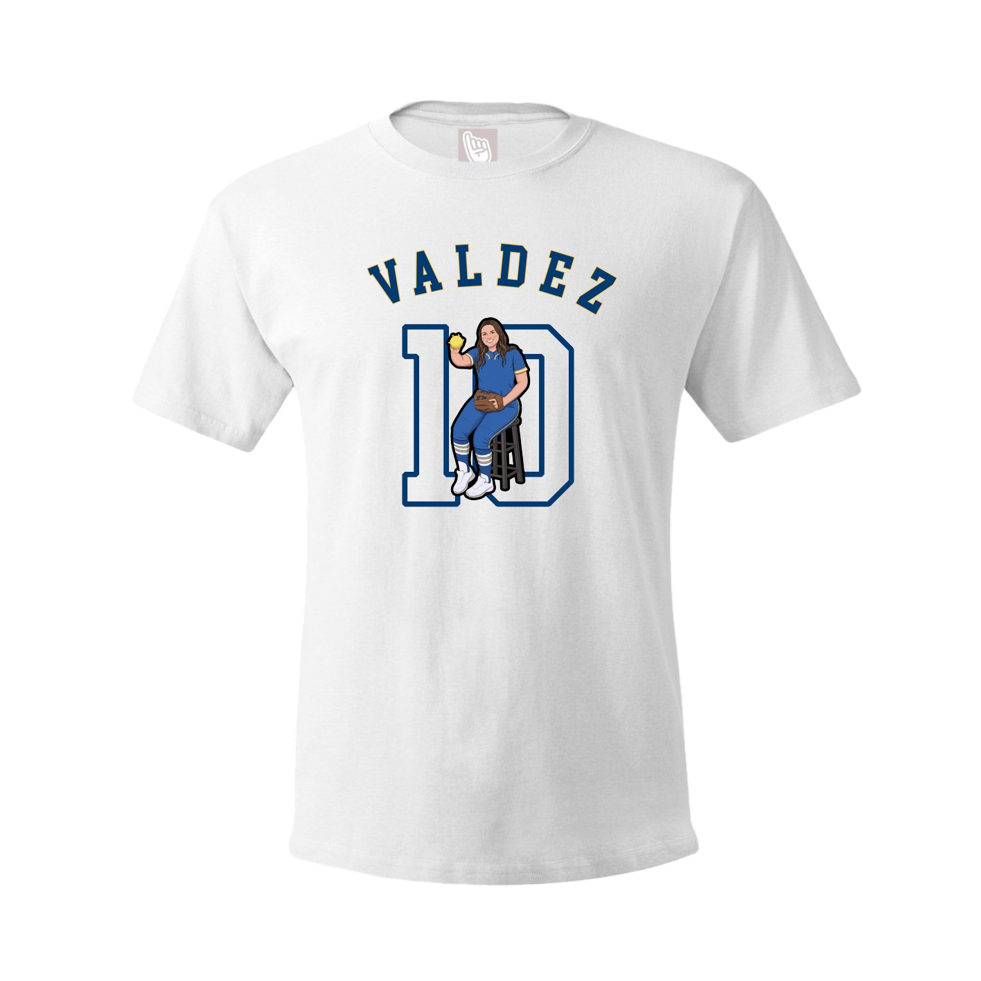 Youth Tee — Shirsey Arch in White