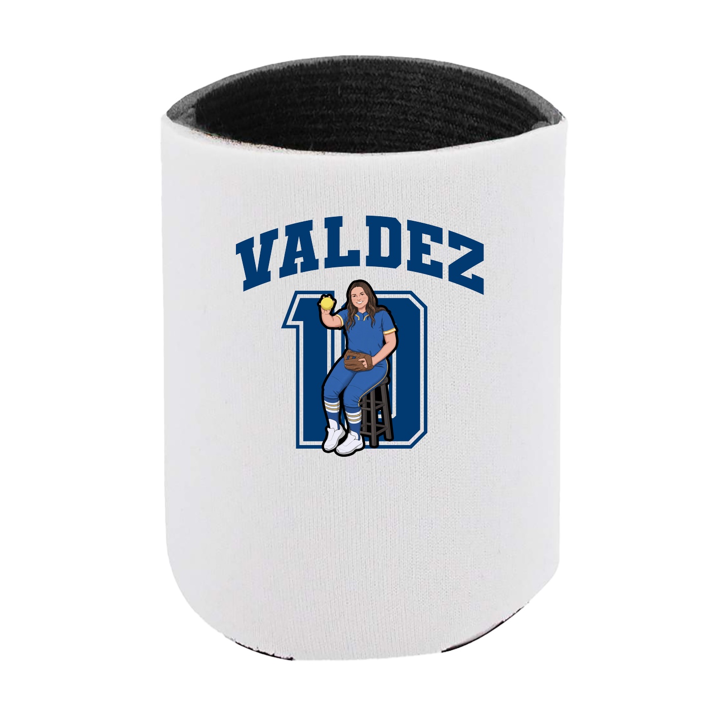 Can Holder — Number in White