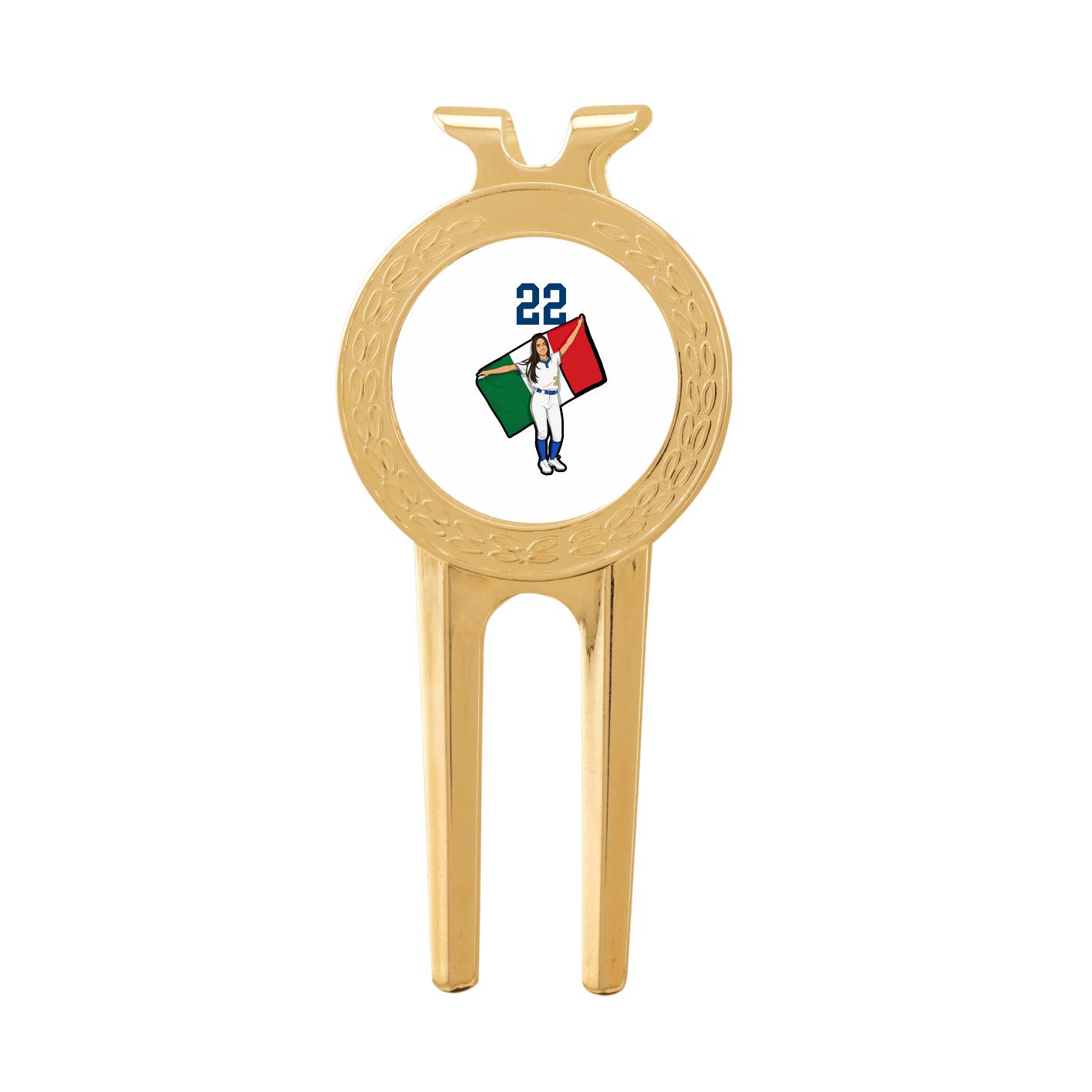 Divot Tool with Ball Marker — Number Top in Classic