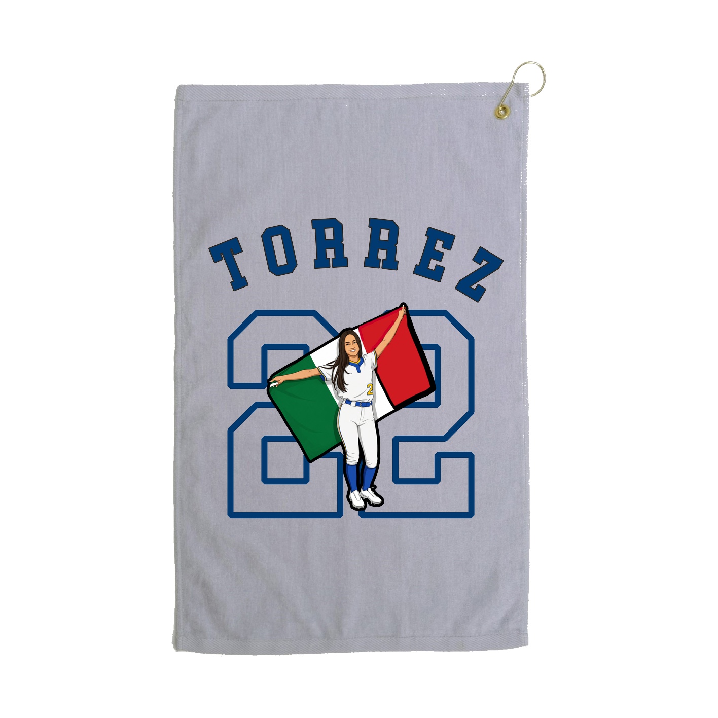Golf Towel — Shirsey Arch in Grey