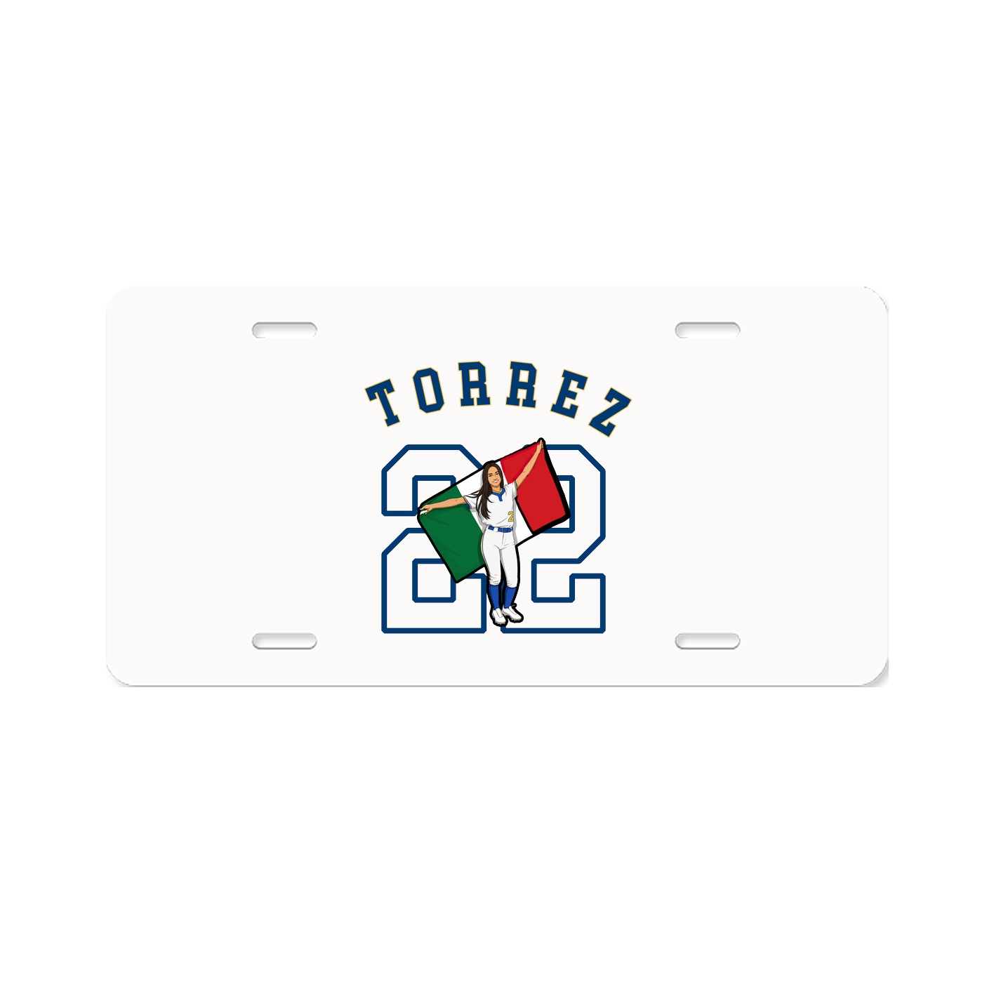 License Plate — Shirsey Arch in Classic