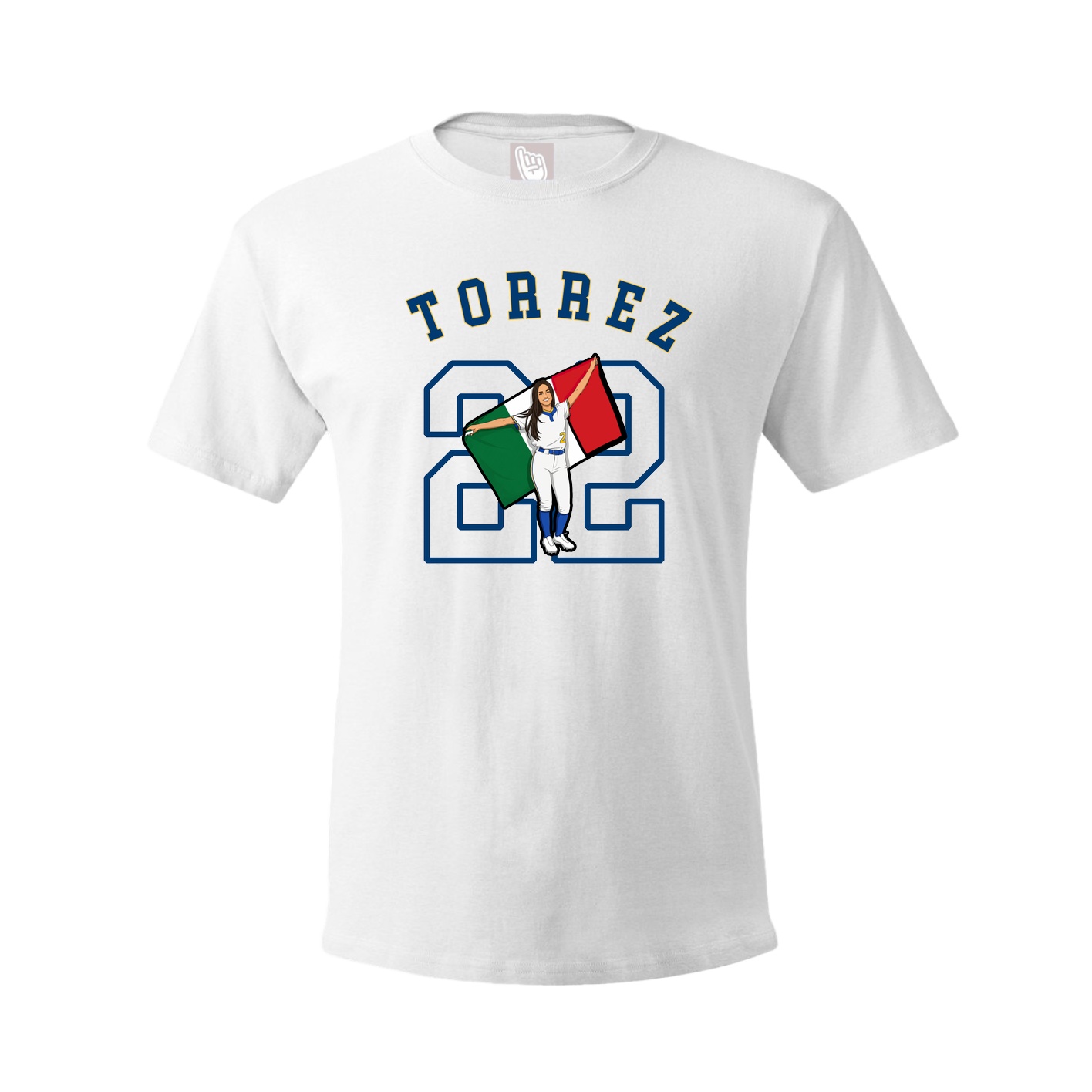 Youth Tee — Shirsey Arch in White